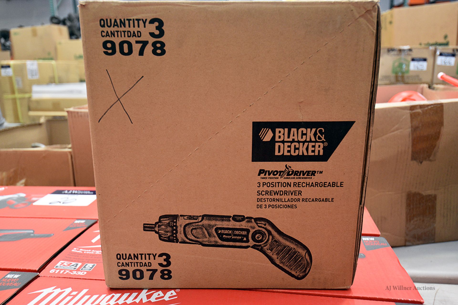 Black & Decker, 3-Position Rechargeable Screwdriver