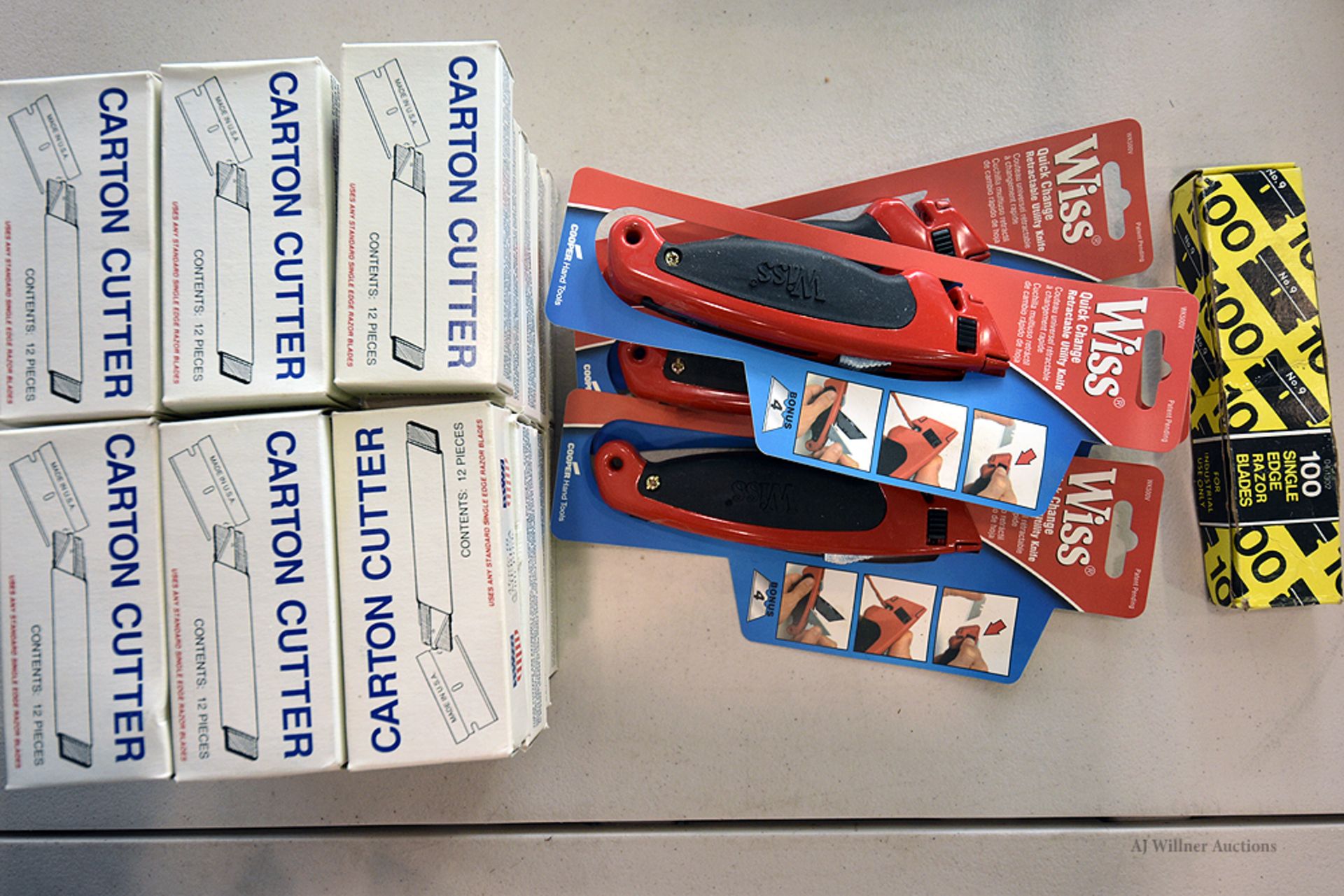 (60) Carton Cutters (12 per Carton) (4) Wiss, Utility Knife