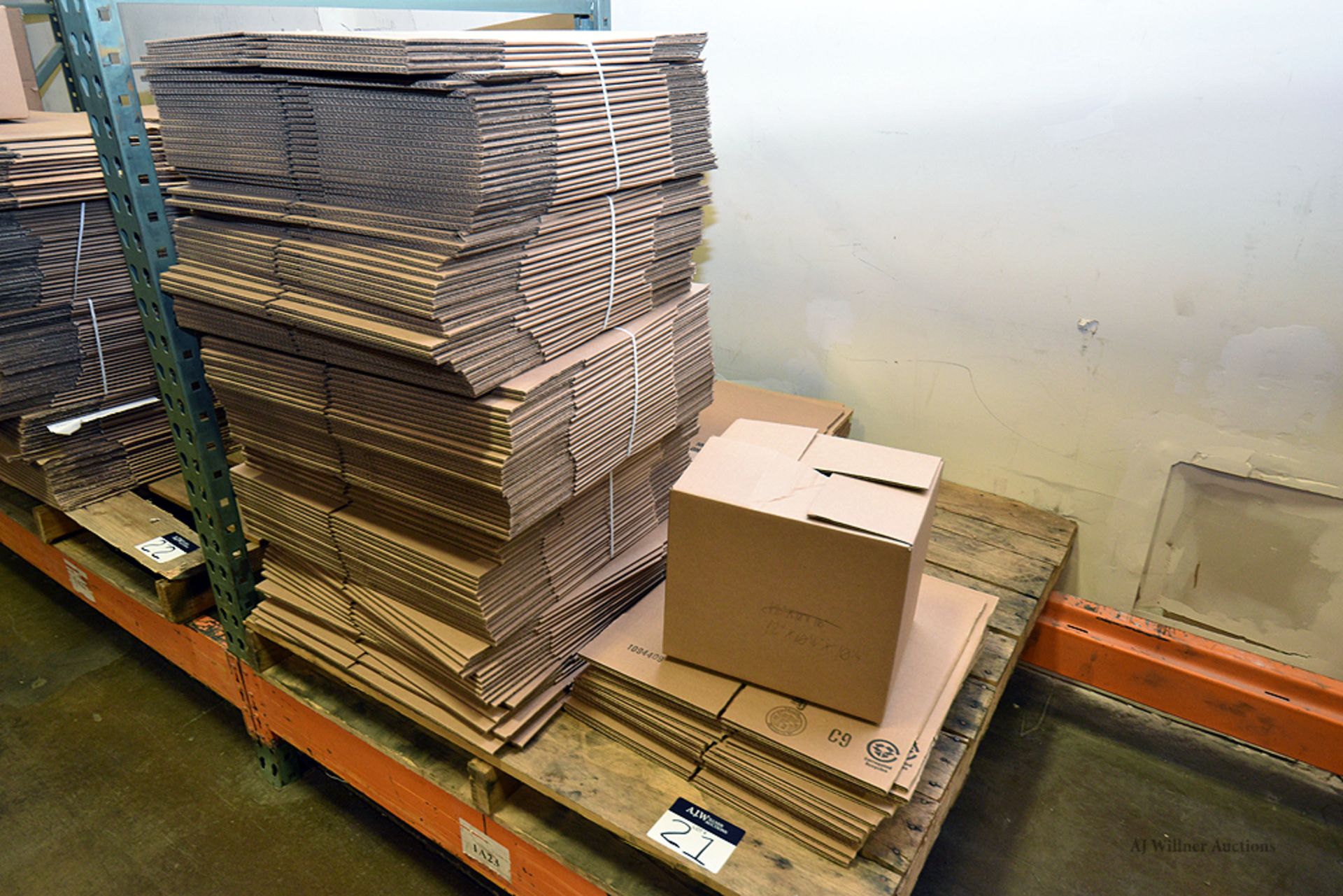 Pallet of Currugrated Cardboard Boxes 12"L 10-1/4"W 10-1/4"D - Image 2 of 2