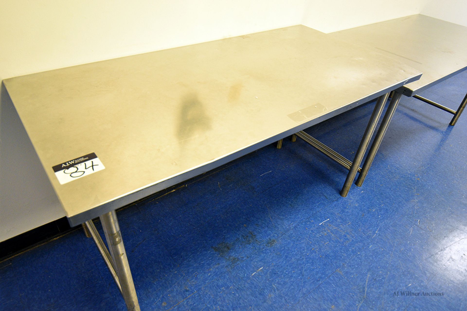 60"x30" Stainless Steel 2-Tier Work Tables - Image 2 of 2