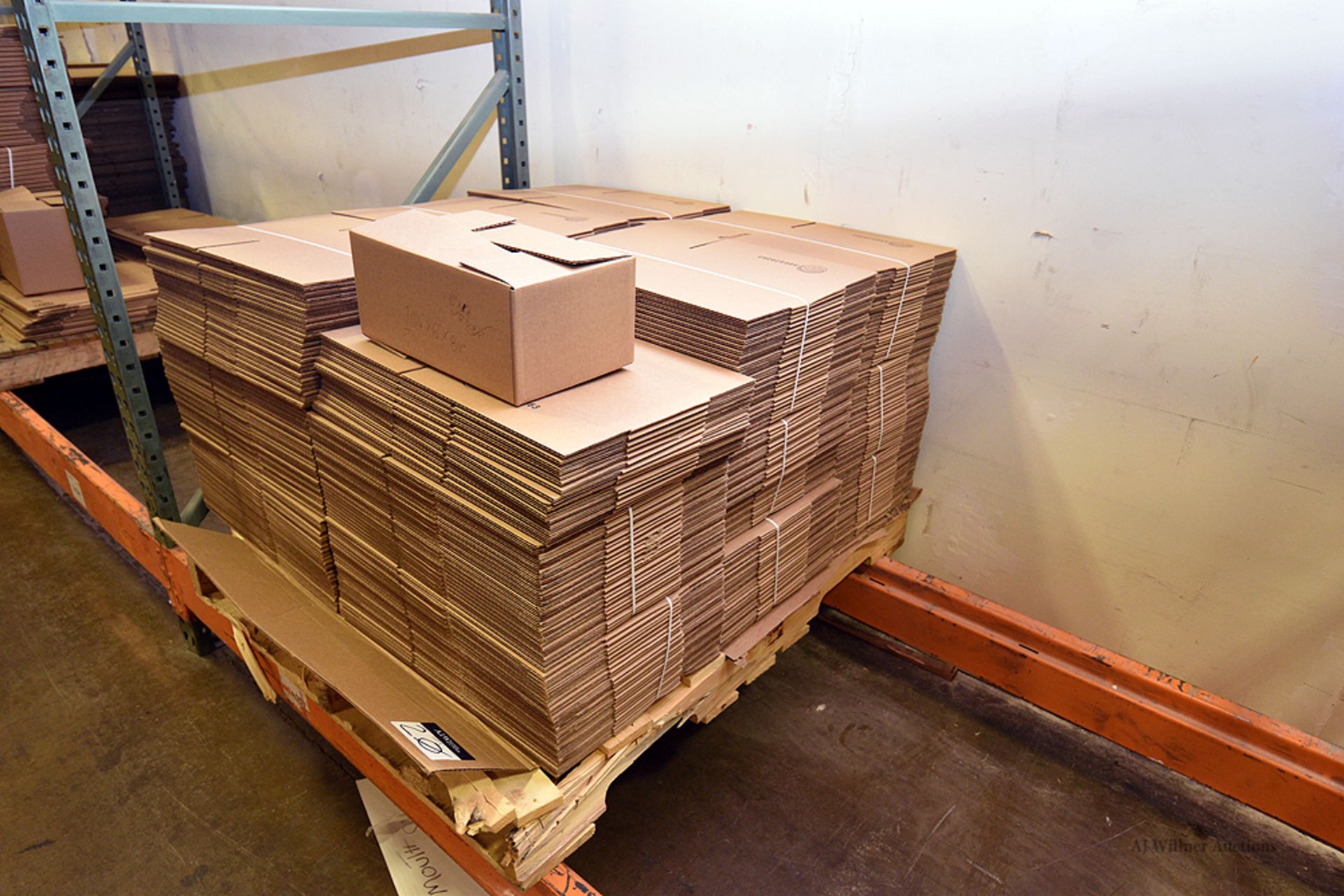 Pallet of Currugrated Cardboard Boxes 13-1/4"L 8-1/2"W 6"D - Image 2 of 2