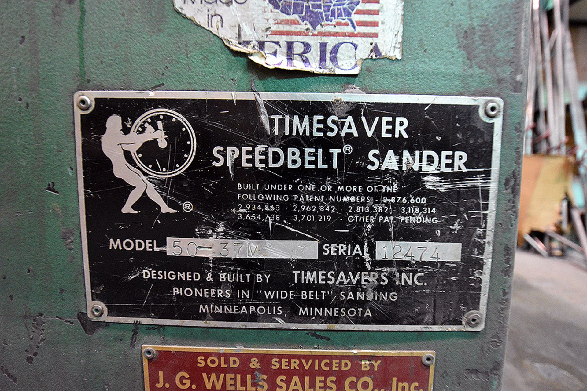 Timesaver Speedbelt Sandew/ Sanding belts - Image 4 of 8