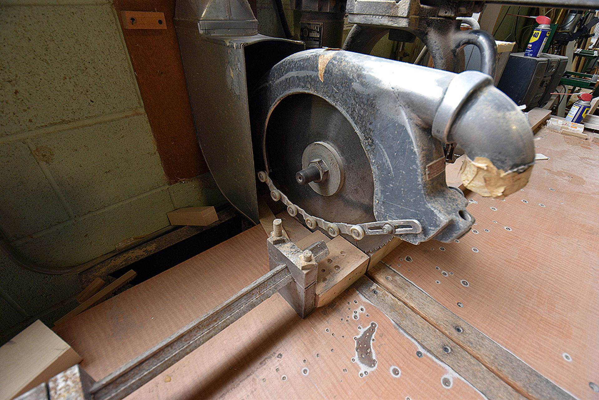 DeWalt model GR5 s/n 80551 Radial Arm Saw - Image 9 of 11