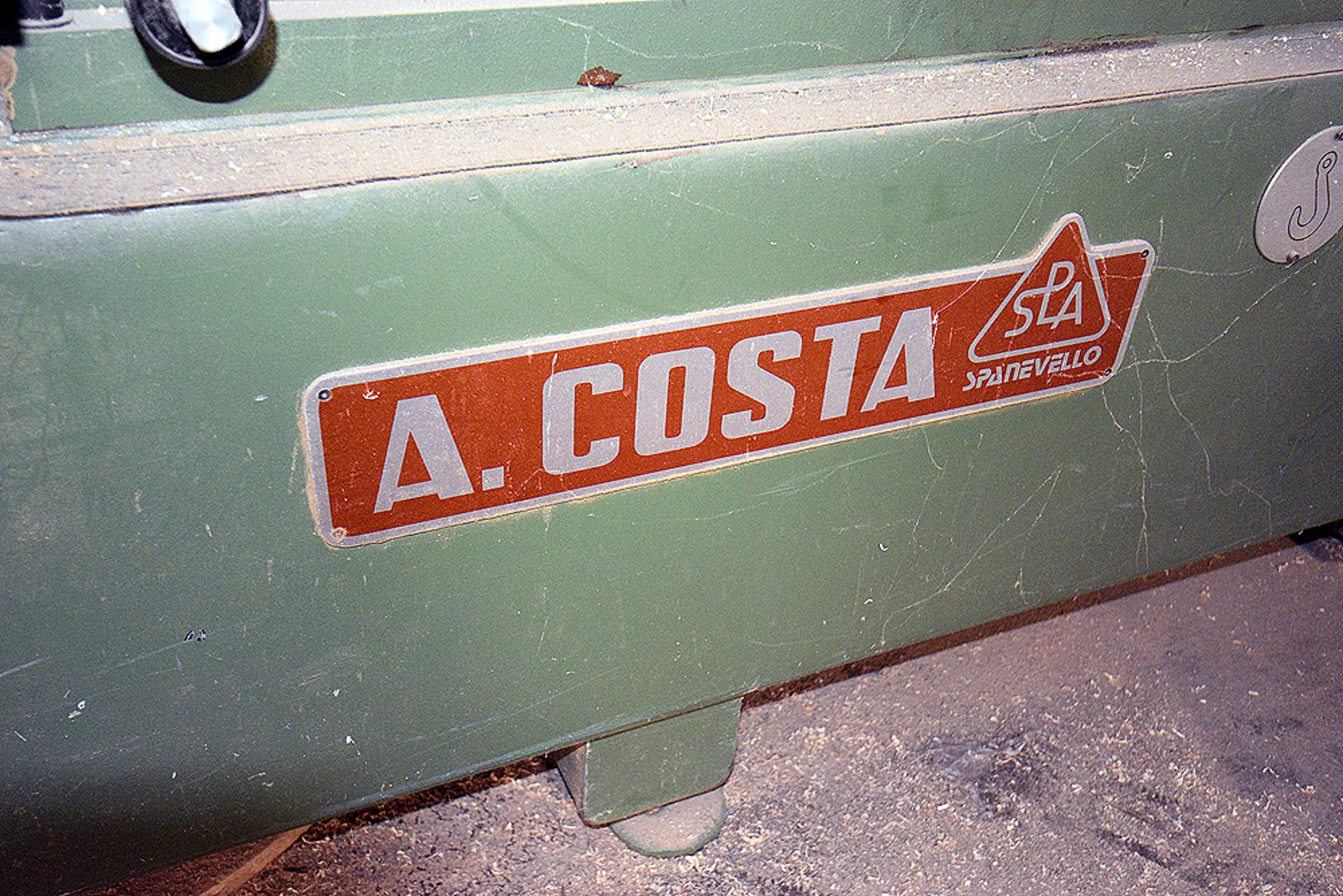 Costa model SPAMATIC 187 Four Sided Moulder - Image 2 of 11