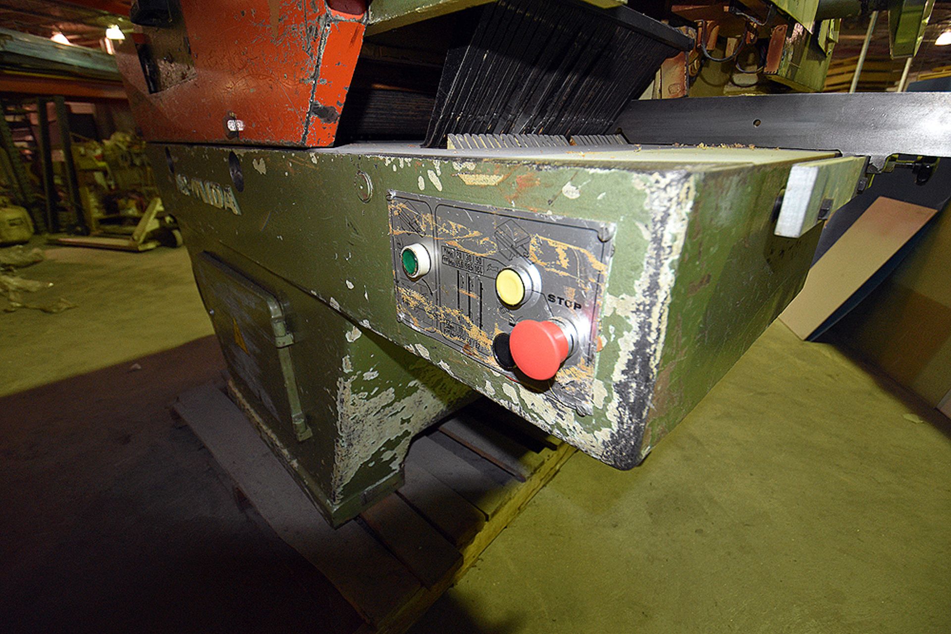 Mida model ALR s/n 26222 Hydraulic Double Edger - Image 4 of 10