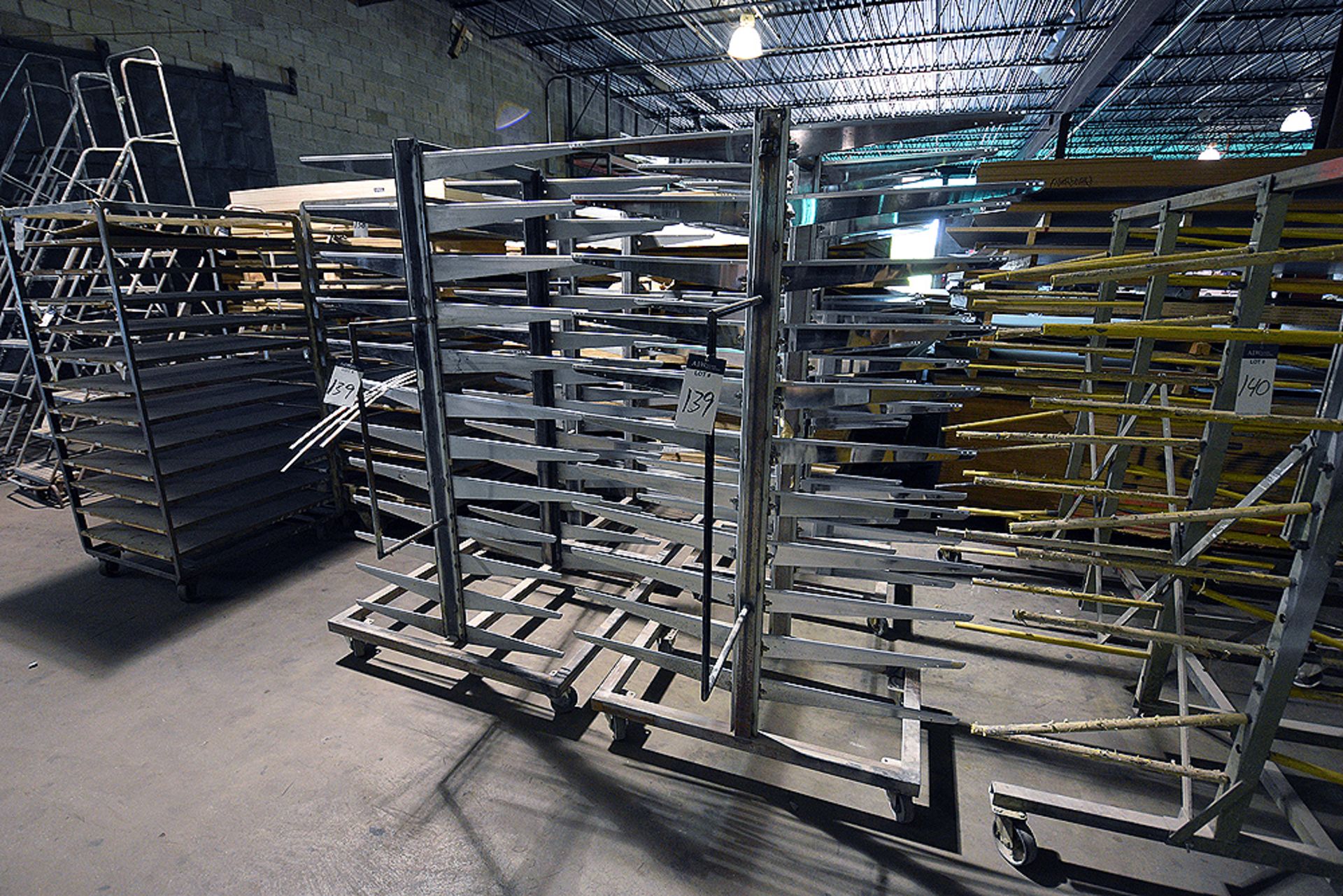 12-tier Double-sided Drying Racks on Casters