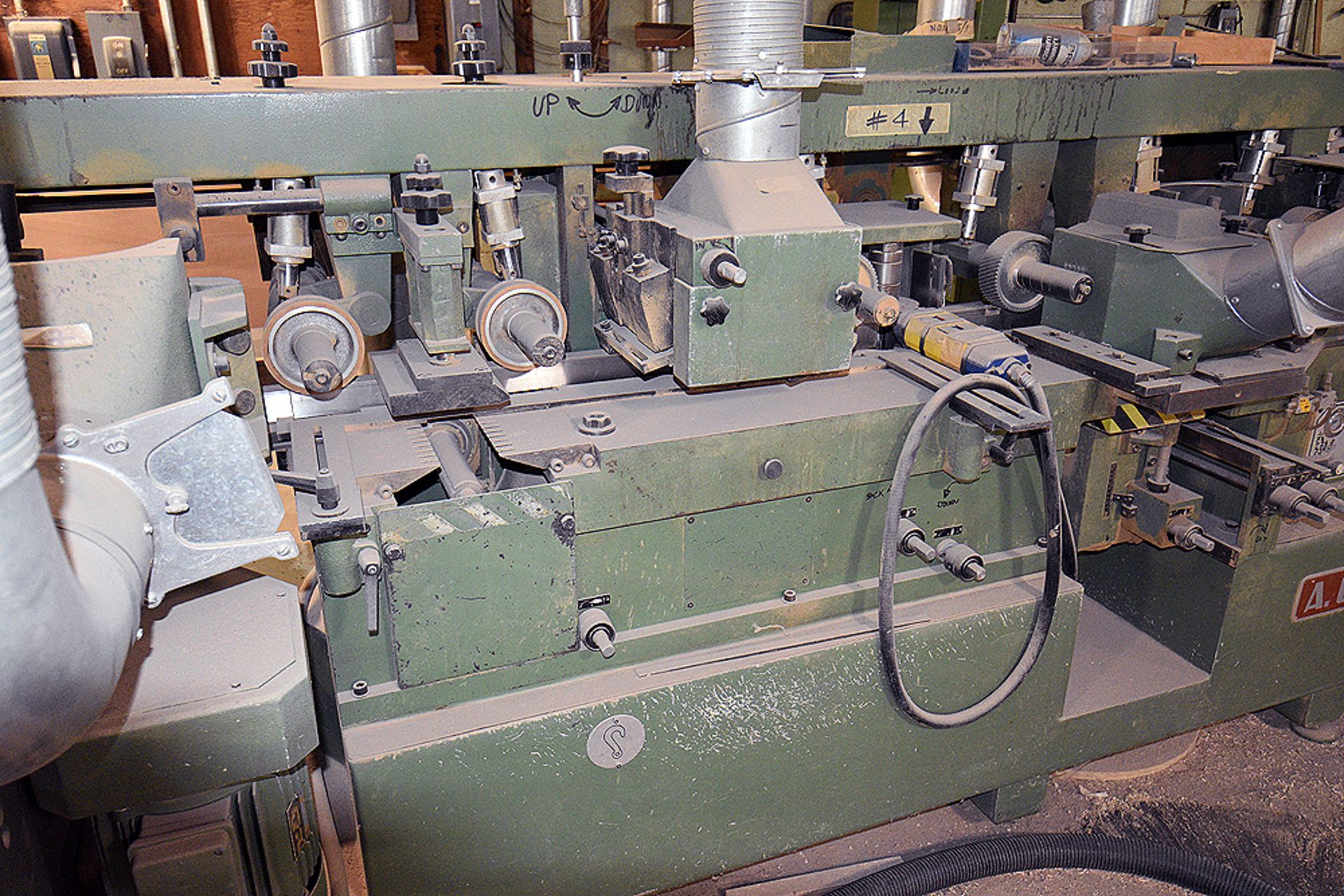 Costa model SPAMATIC 187 Four Sided Moulder - Image 11 of 11