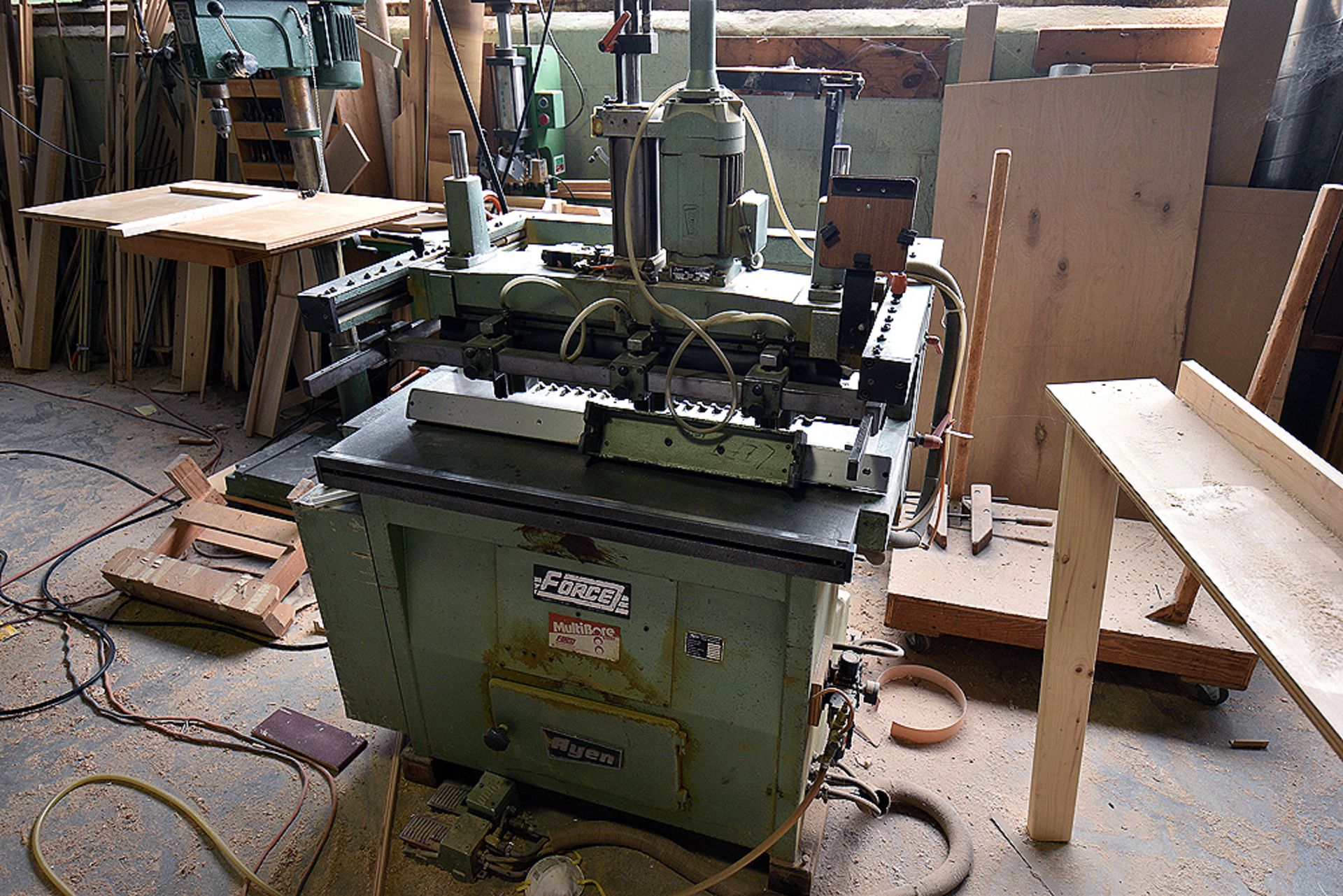 Ayen model DB2000 Dowel & Hole Drilling Machine