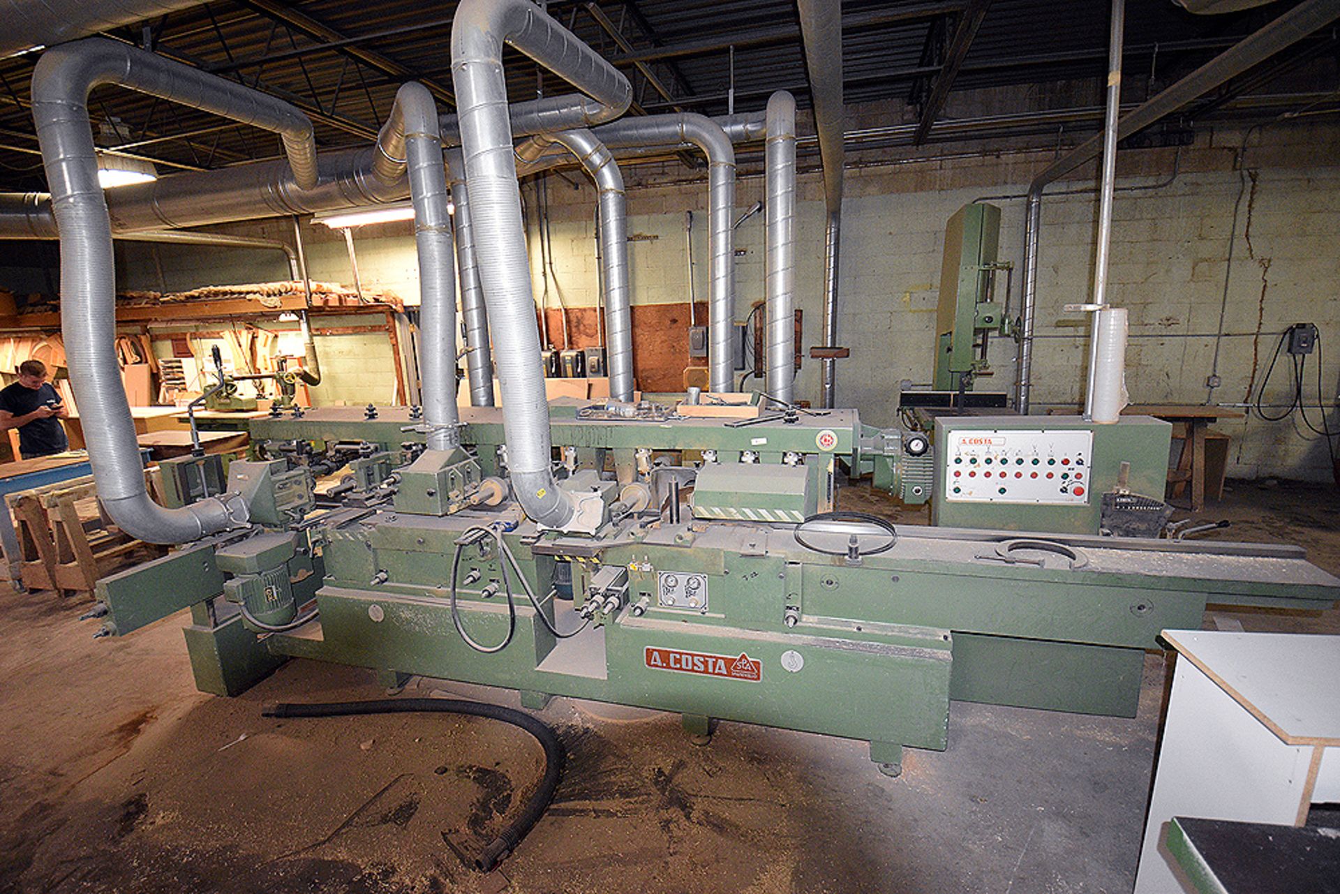 Costa model SPAMATIC 187 Four Sided Moulder - Image 8 of 11