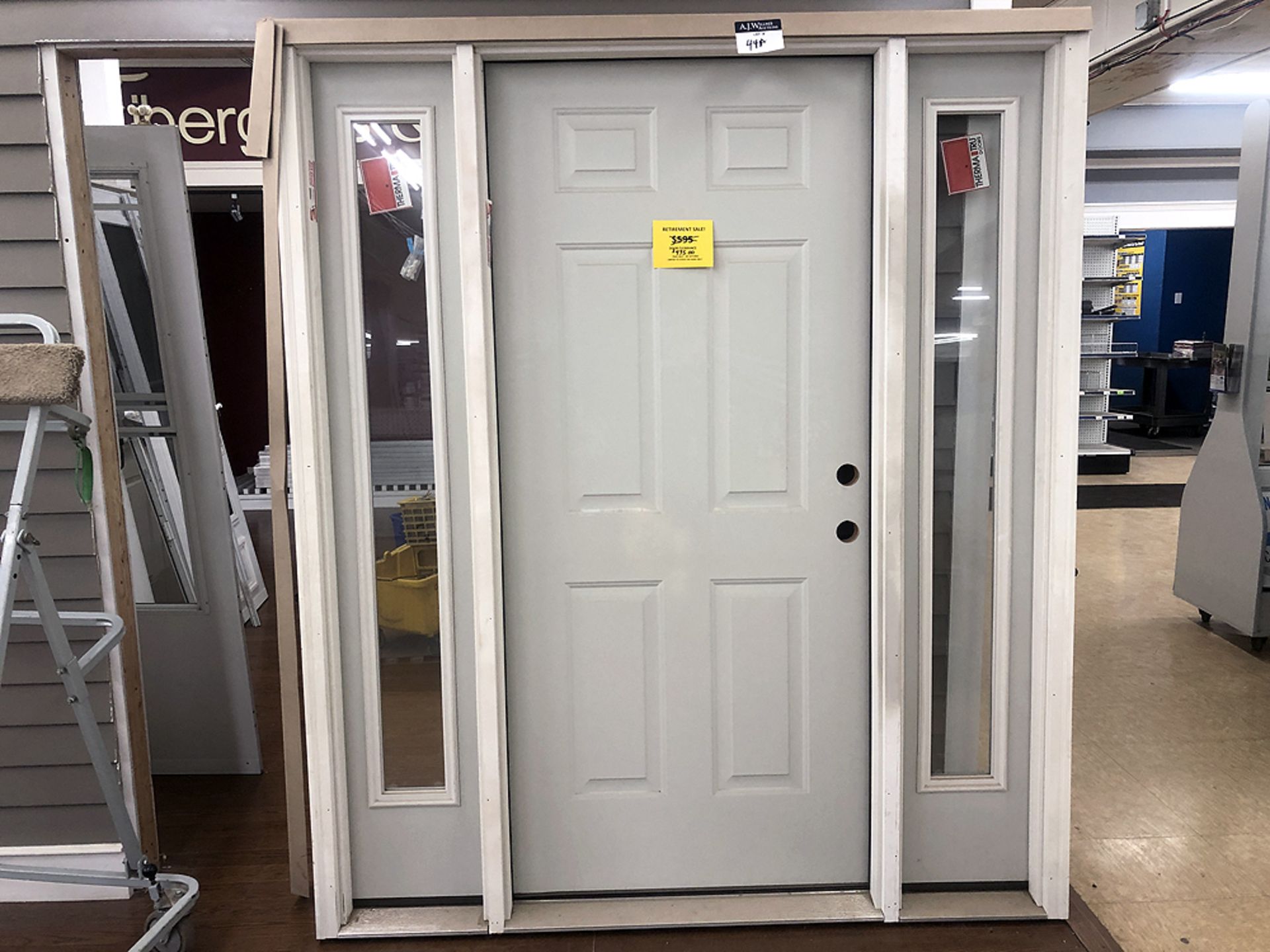 Therma True Prehung, Exterior Door w/ Side Glass