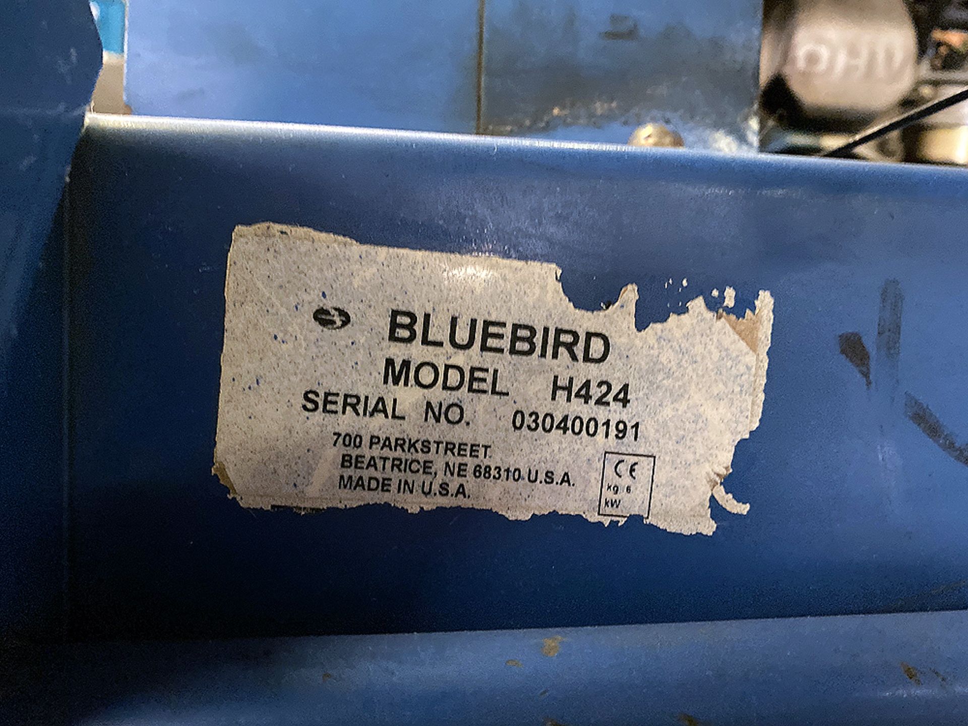 Bluebird, Model H424, Behind Aerator - Image 6 of 6