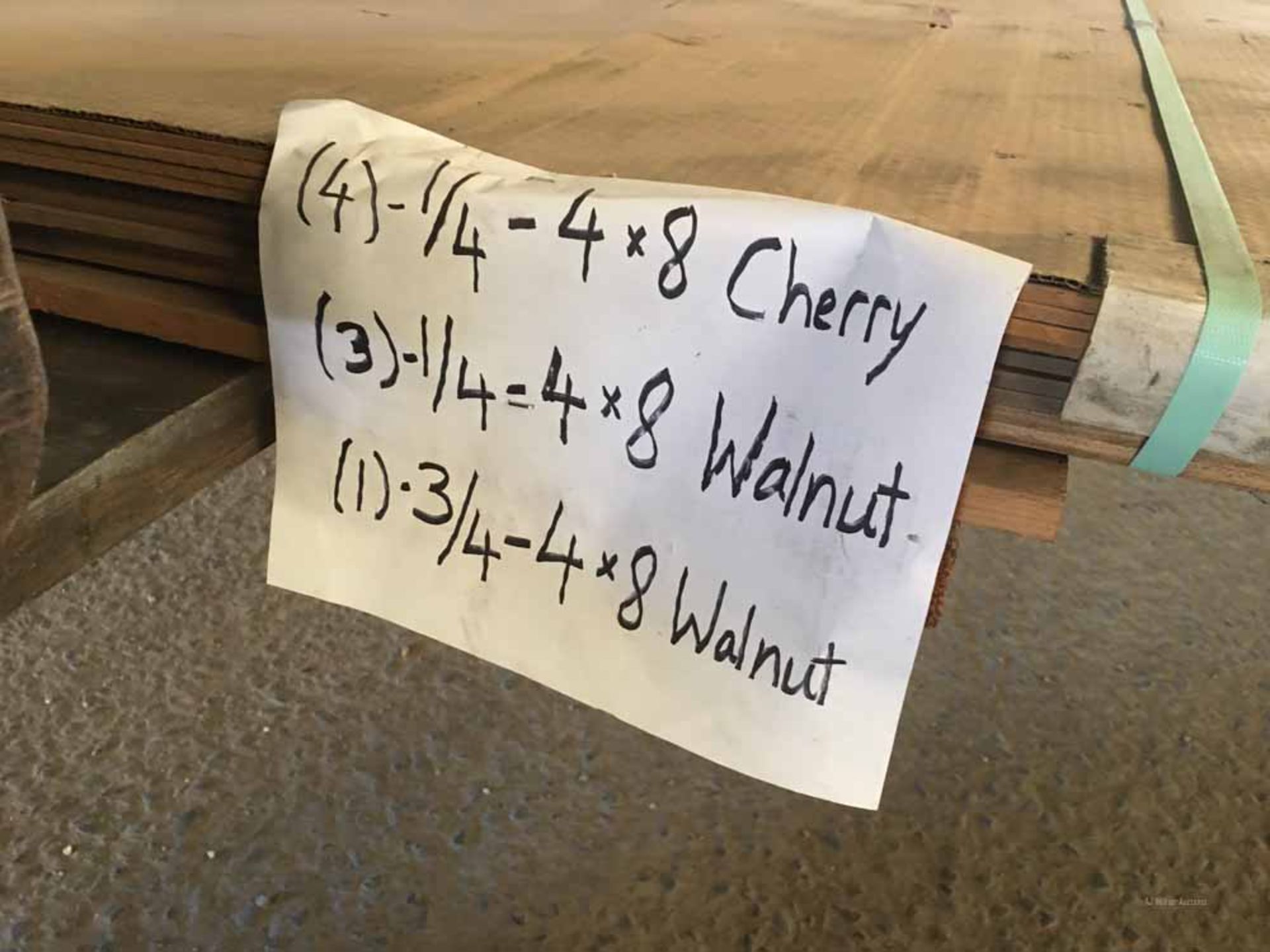 4'x8' Cherry &Walnut Plywood Boards C-Description! - Image 4 of 6