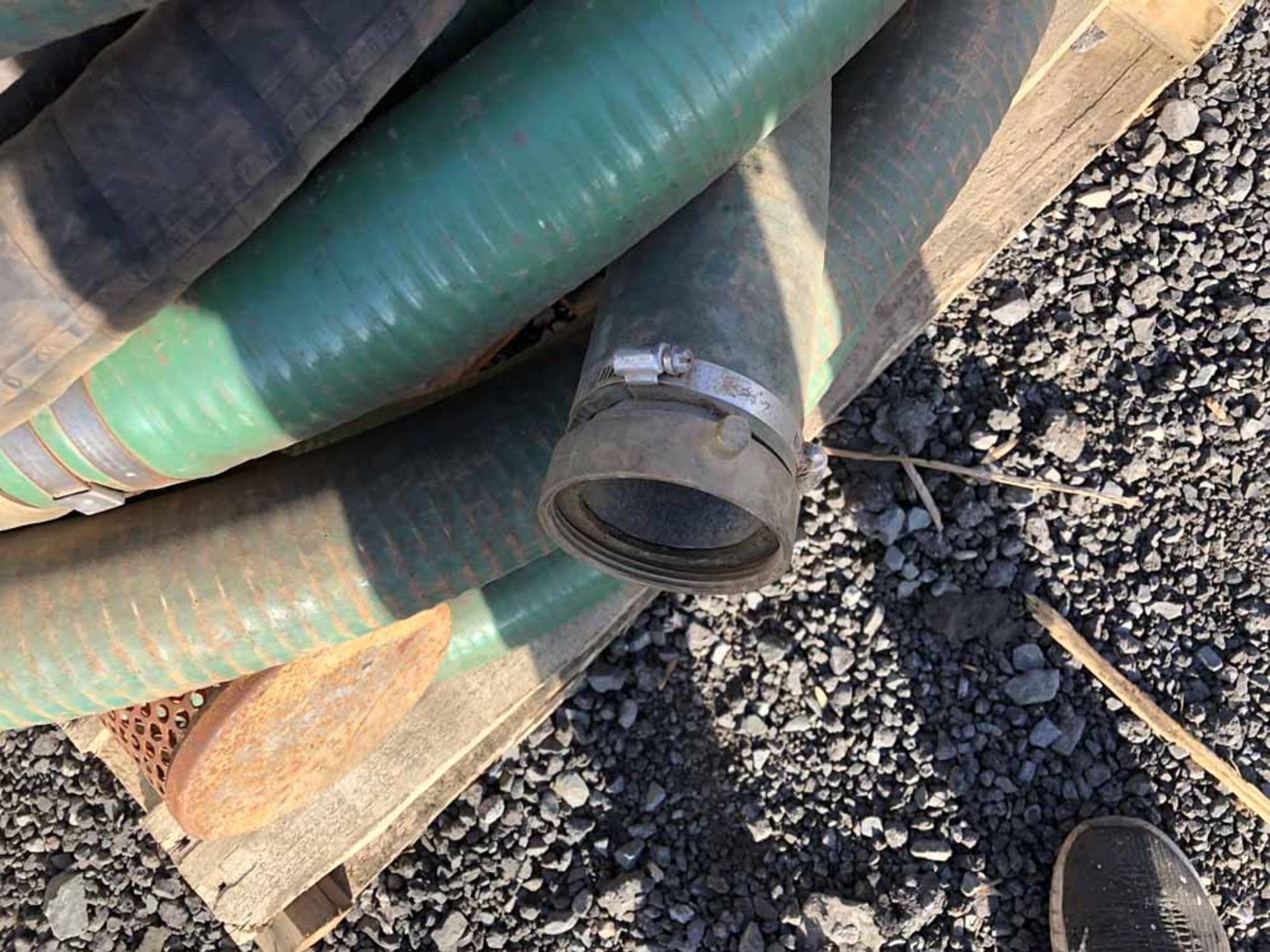 Industrial Hose, Approx 40 Foot, 3" Coupling - Image 4 of 4