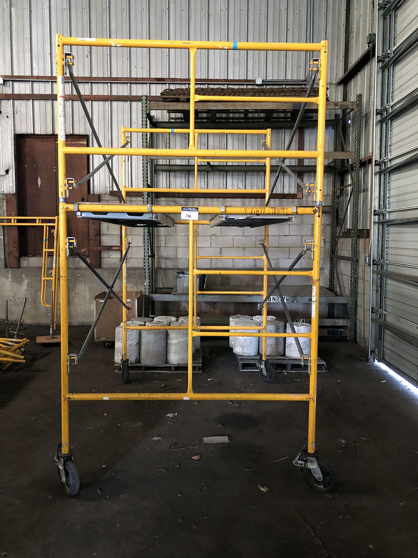 Tube Scaffolding, 5 Foot x 7 Foot x 106" Height - Image 2 of 2
