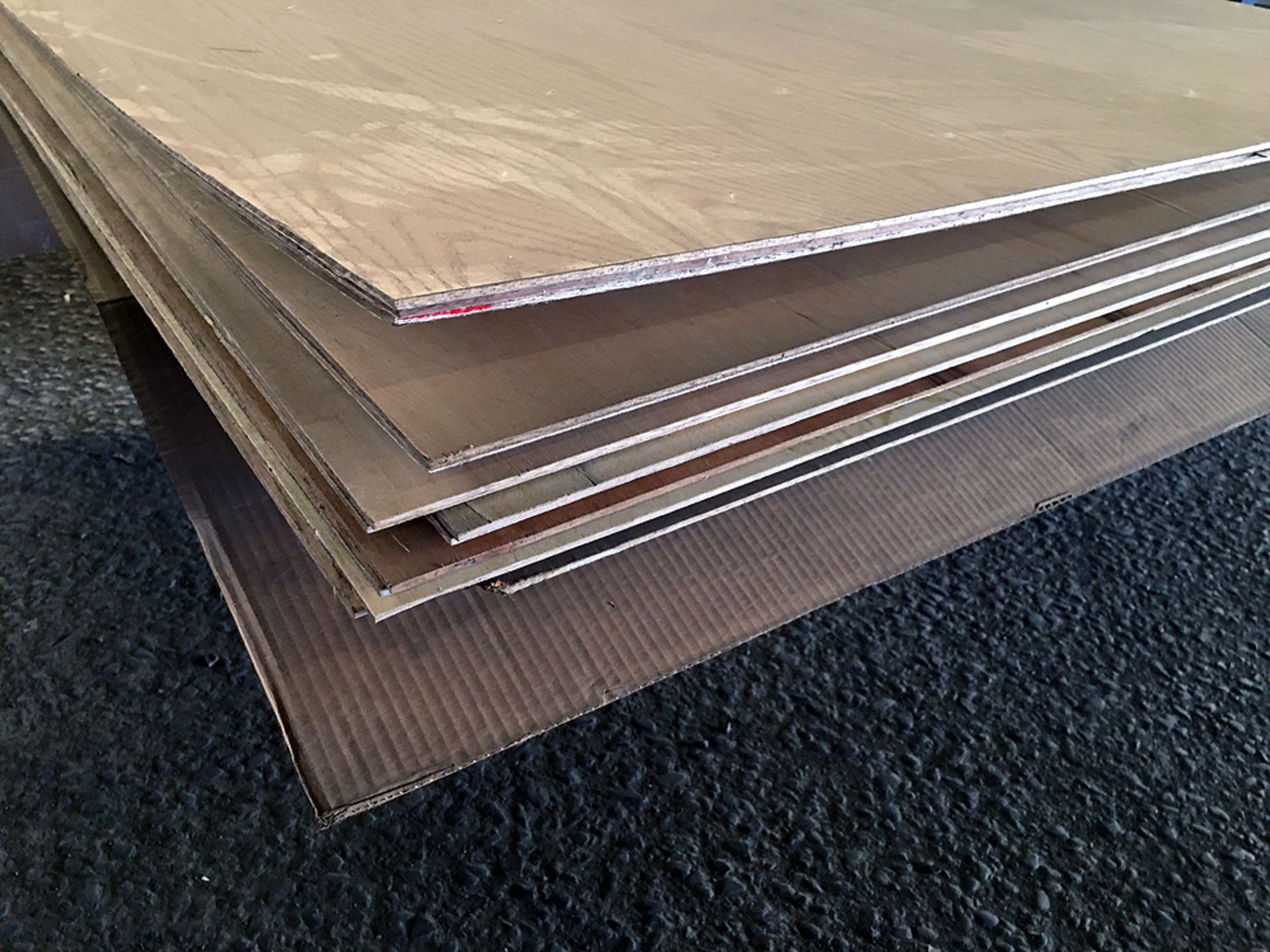 4'x8'x1/4" Thick Oak Plywood Boards - Image 4 of 7