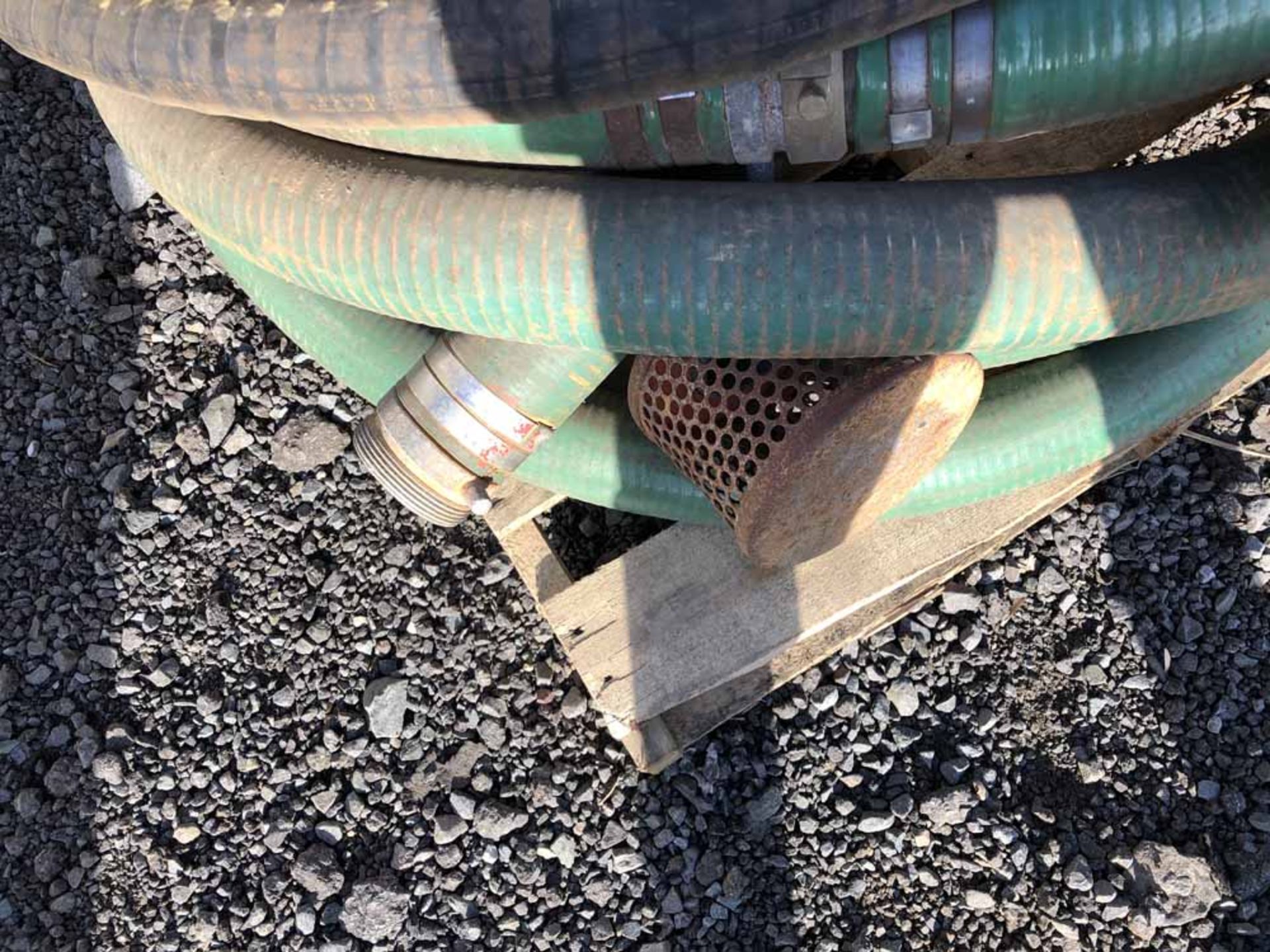 Industrial Hose, Approx 40 Foot, 3" Coupling - Image 3 of 4