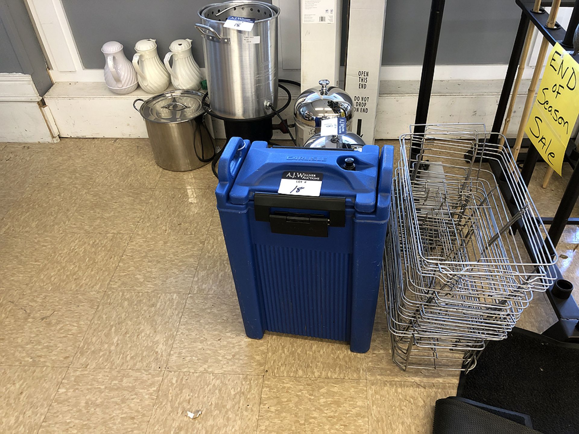 Catering: Turkey Fryer, Stock Pot, Stands, Cambro+