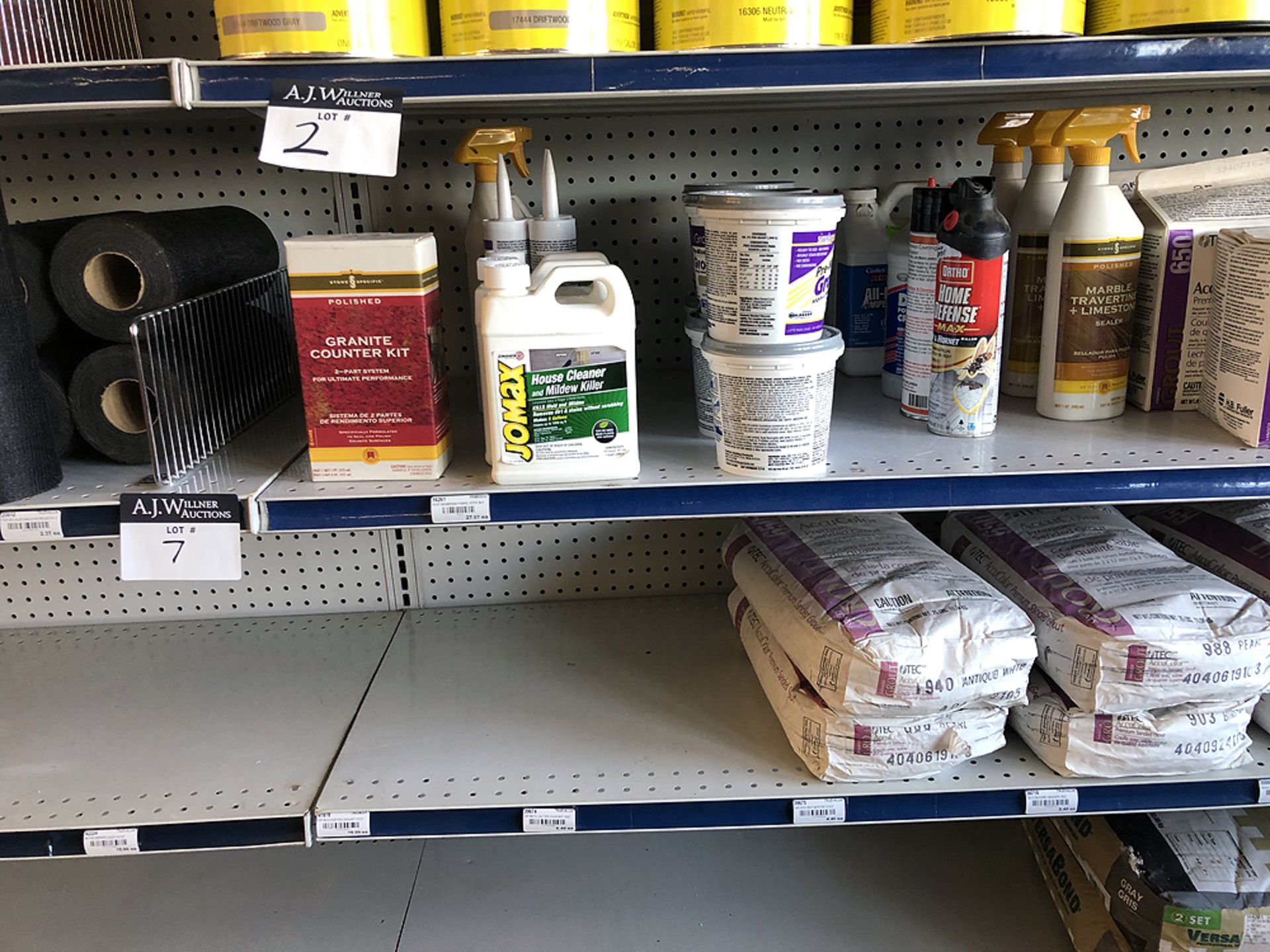 3 Shelves: Grout, Driveway Cleaner & Versabond - Image 3 of 4