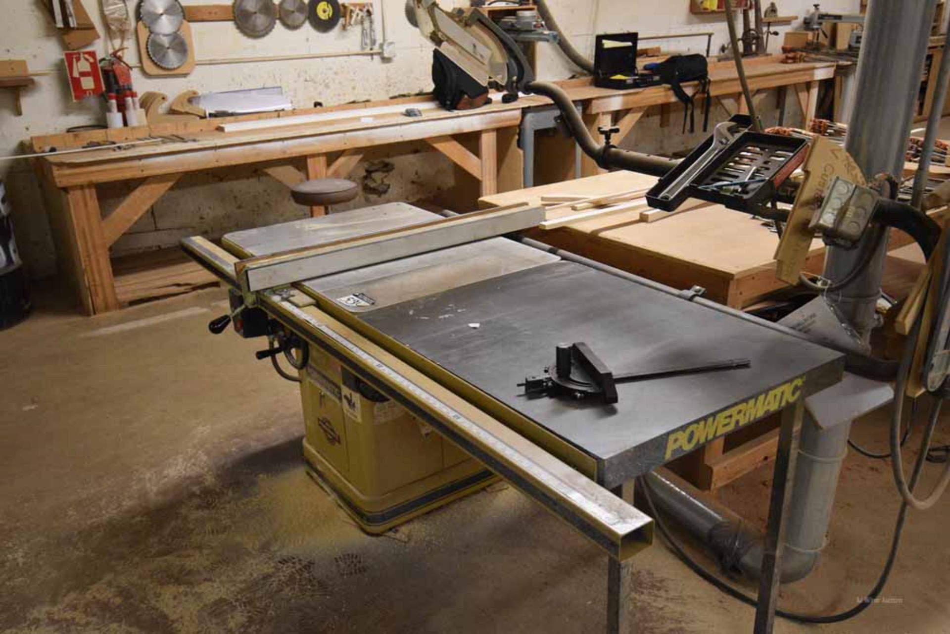 PowerMatic 5 HP Saw Table Model:66-TA Saw 208/230v - Image 2 of 4