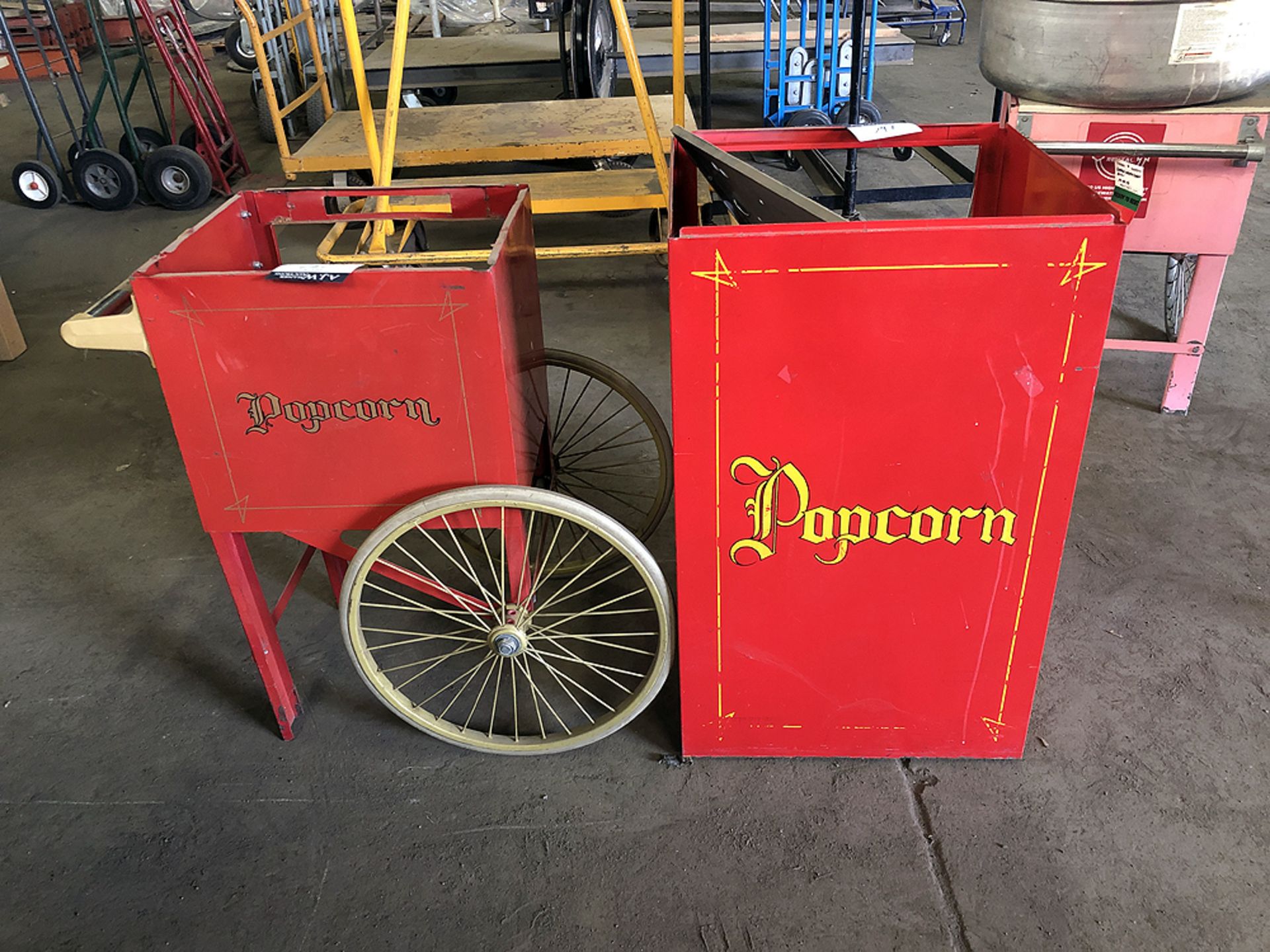 Popcorn Machine w/ cart Gold Medal 2488 - Image 2 of 6