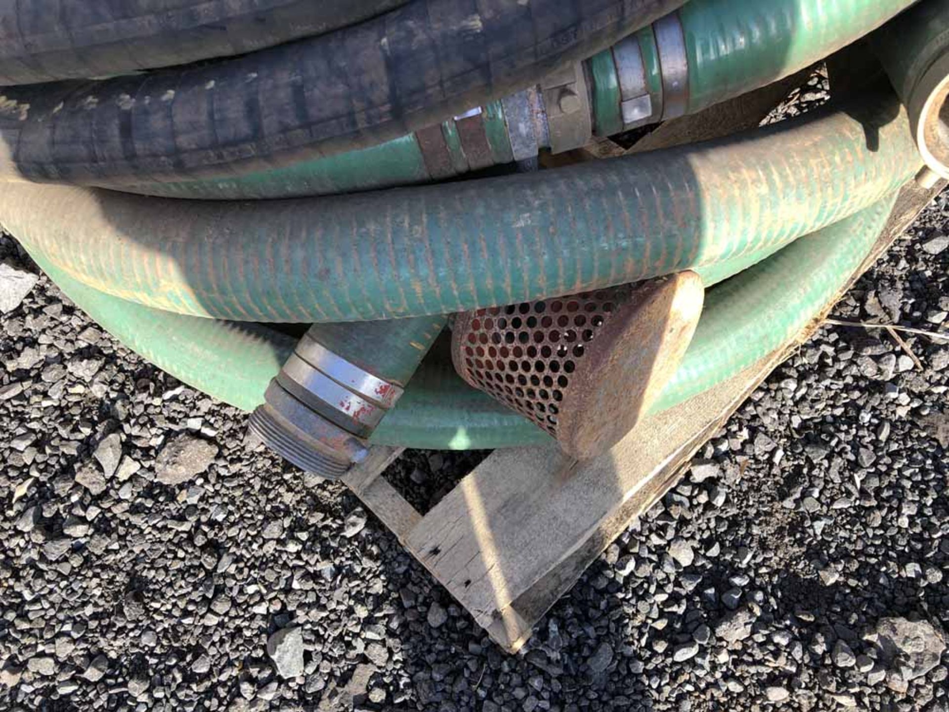 Industrial Hose, Approx 40 Foot, 3" Coupling - Image 2 of 4