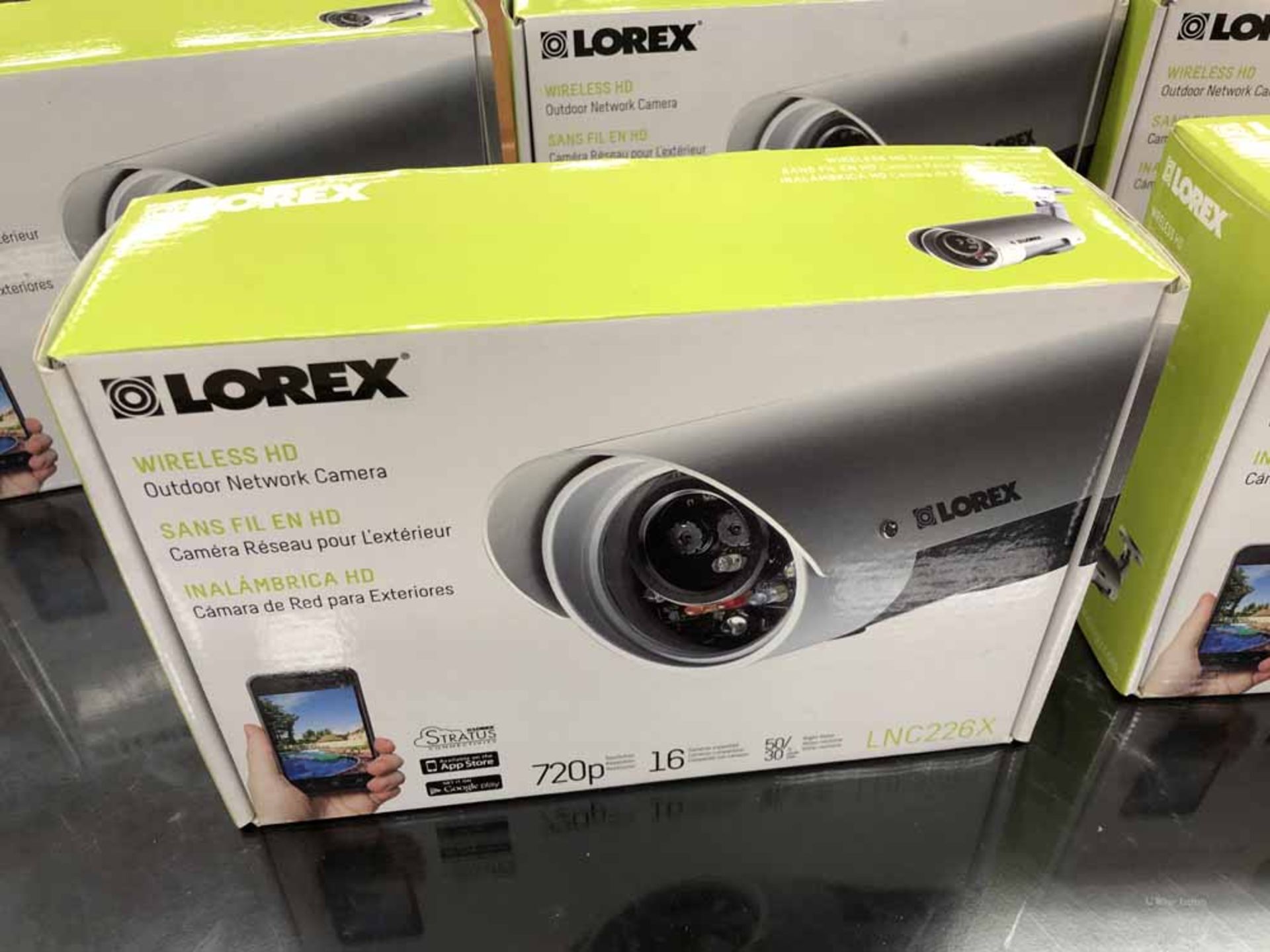 LOt of 6 Security Cameras - Lorex Wireless HD Outdoor Cameras - Image 2 of 4