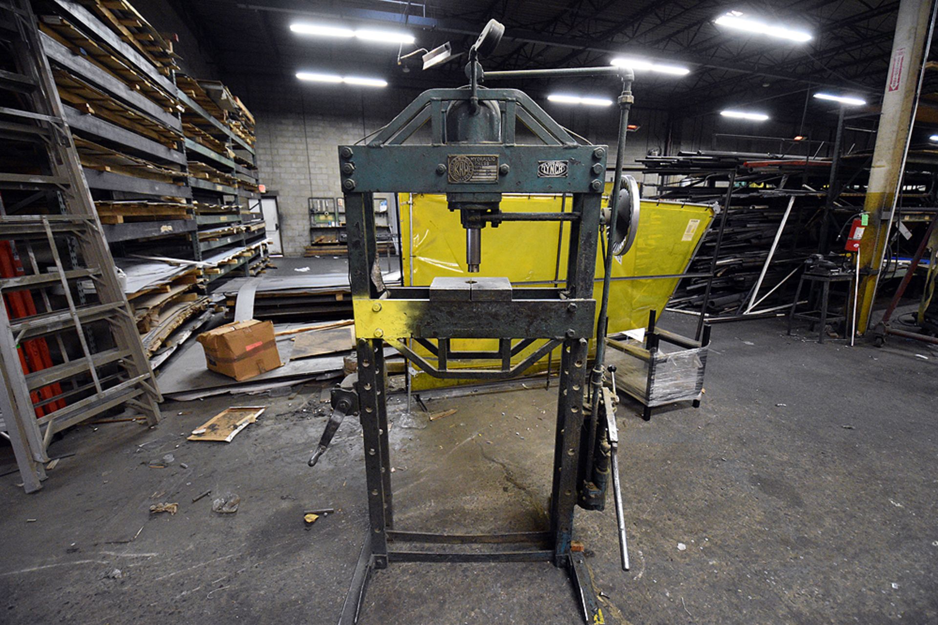 K.R. Wilson 50-Ton Hydraulic Press, Model 37E s/n 37EN Year 1941 - Image 2 of 4