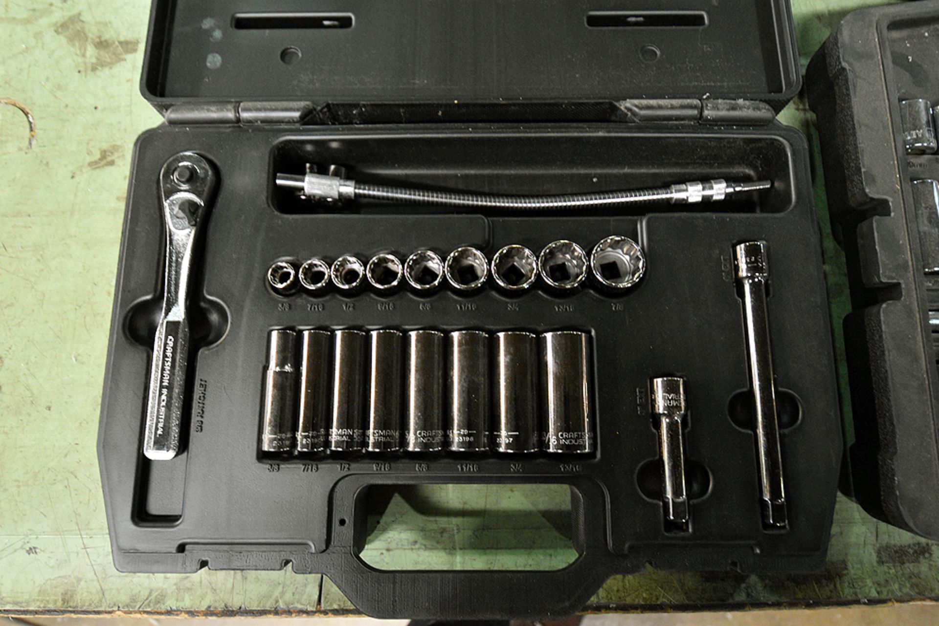 (1) Craftsman 23pc Socket Set, (1) Stanley 201pc Socket Set, and (1) Tool Kit - Image 2 of 4