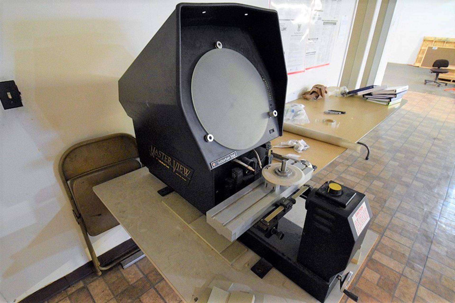 Suburban Tool Master View model MV-14 optical comparator, s/n 1223-9611M - Image 3 of 5