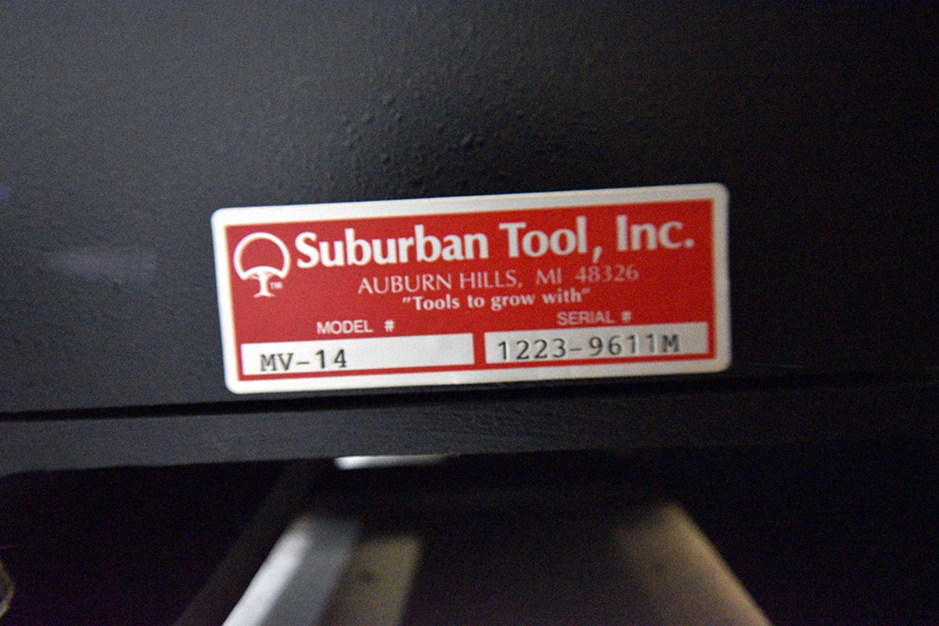 Suburban Tool Master View model MV-14 optical comparator, s/n 1223-9611M - Image 5 of 5