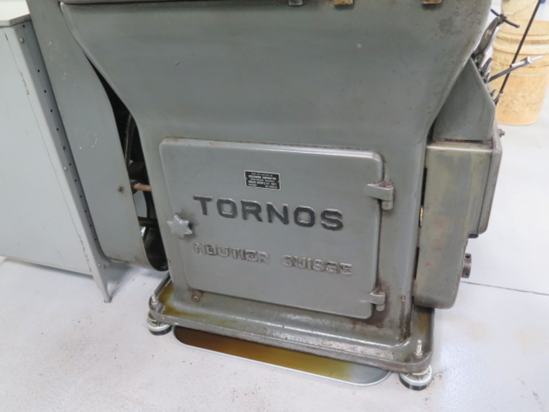 Tornos M7 7mm(.275”) Cap Automatic Screw Machine s/n 95764 w/ 5-Cross Slides, Bar Feed, Coolant - Image 4 of 9