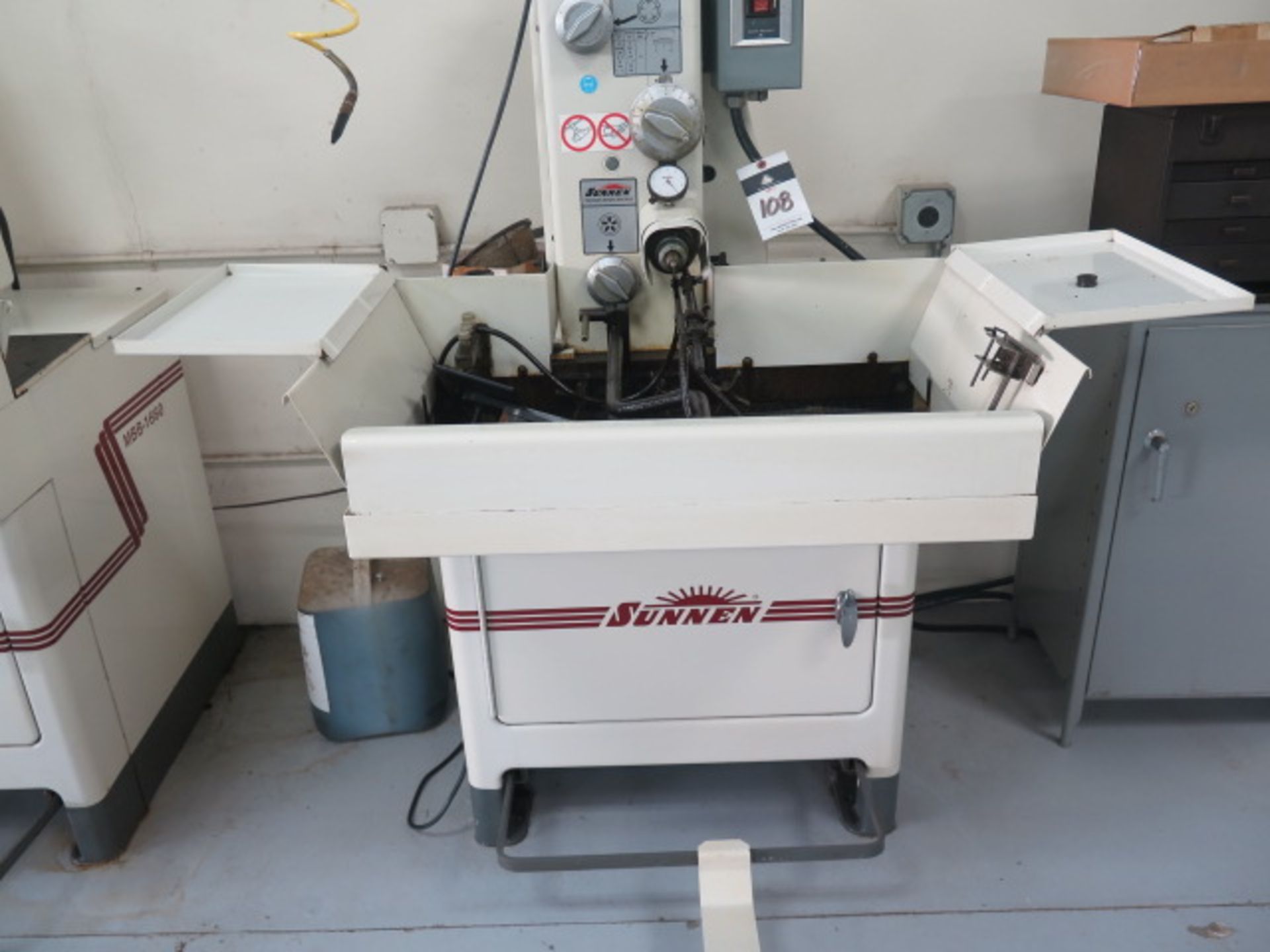 Sunnen MBB-1660 Precision Honing Machine s/n NA w/ 12-Speeds, Coolant - Image 3 of 6