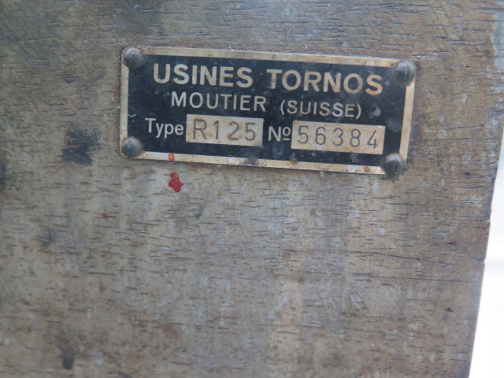 Tornos R10 10mm(.394”) Cap Automatic Screw Machine s/n 36465 w/ 5-Cross Slides, Type XII-U 3-Station - Image 14 of 14