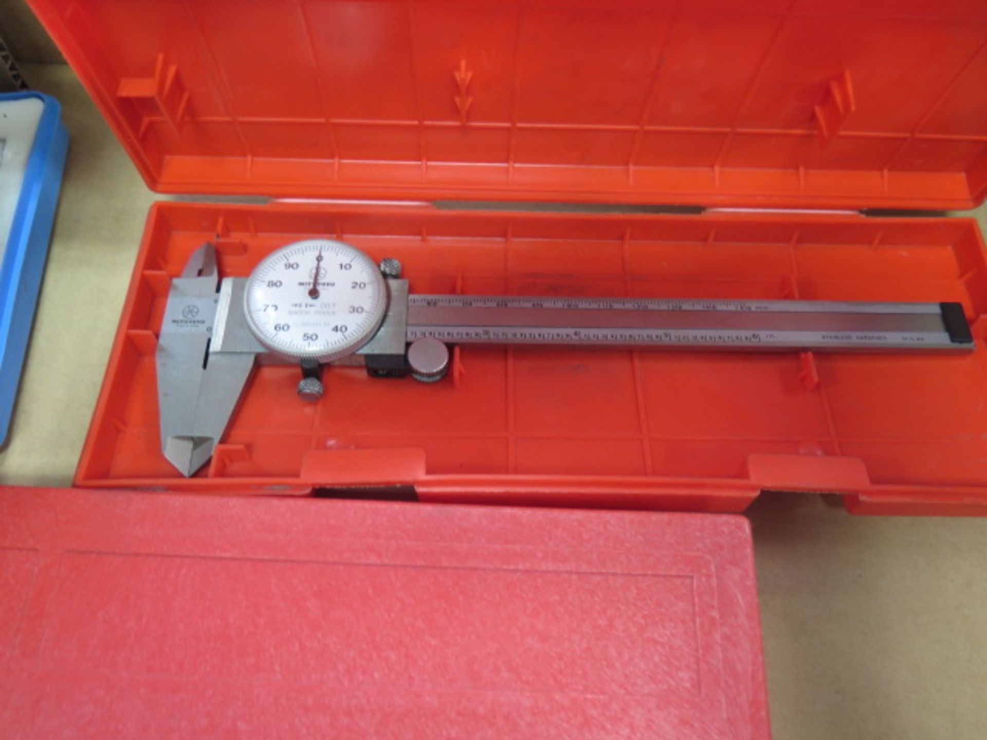 Mitutoyo and Etalon 6” Dial Calipers (2) - Image 2 of 3