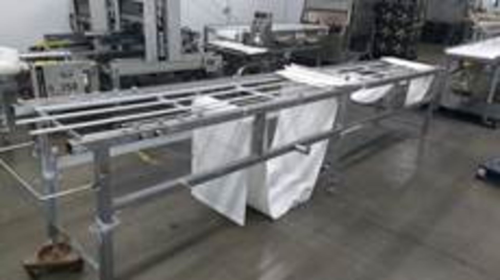 Conveyor 26.25" x 169.375" Frame - 22" Belt