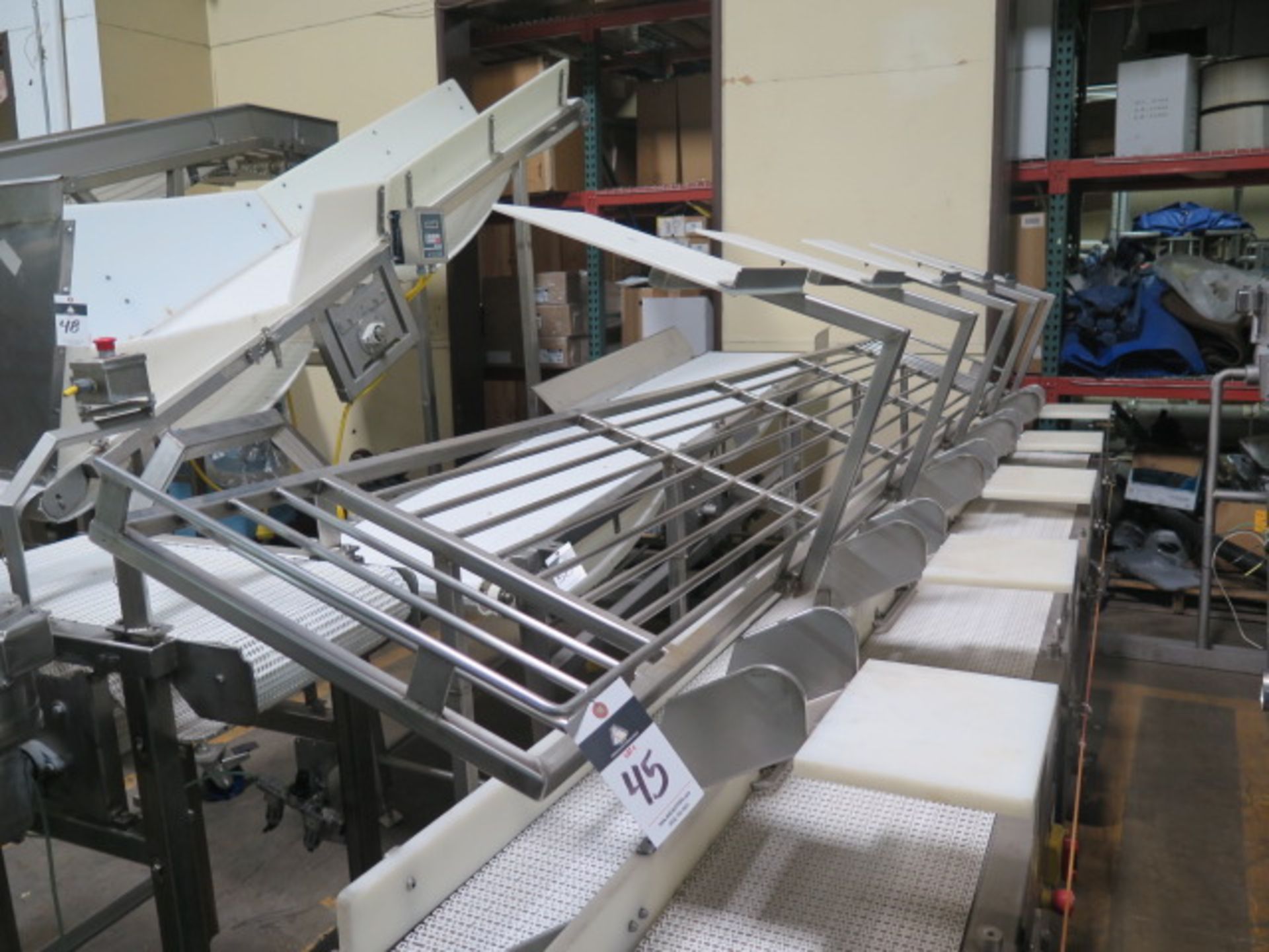 5-Station Trim and Prep Conveyor w/ 8” Finished-Prep and 12” Waste Conveyors - Image 2 of 5