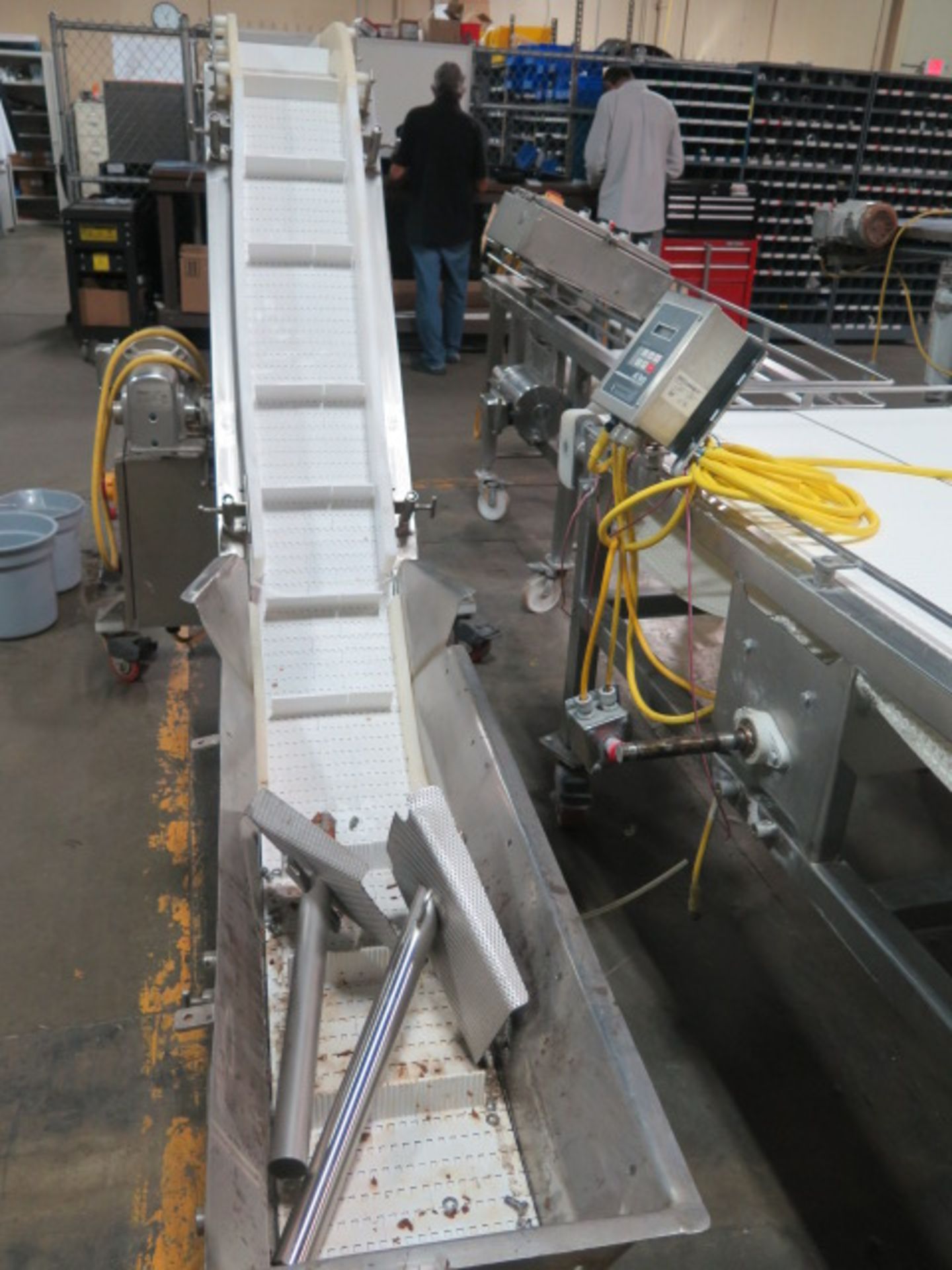 10” Belt x 10’ Incline Conveyor - Image 2 of 4