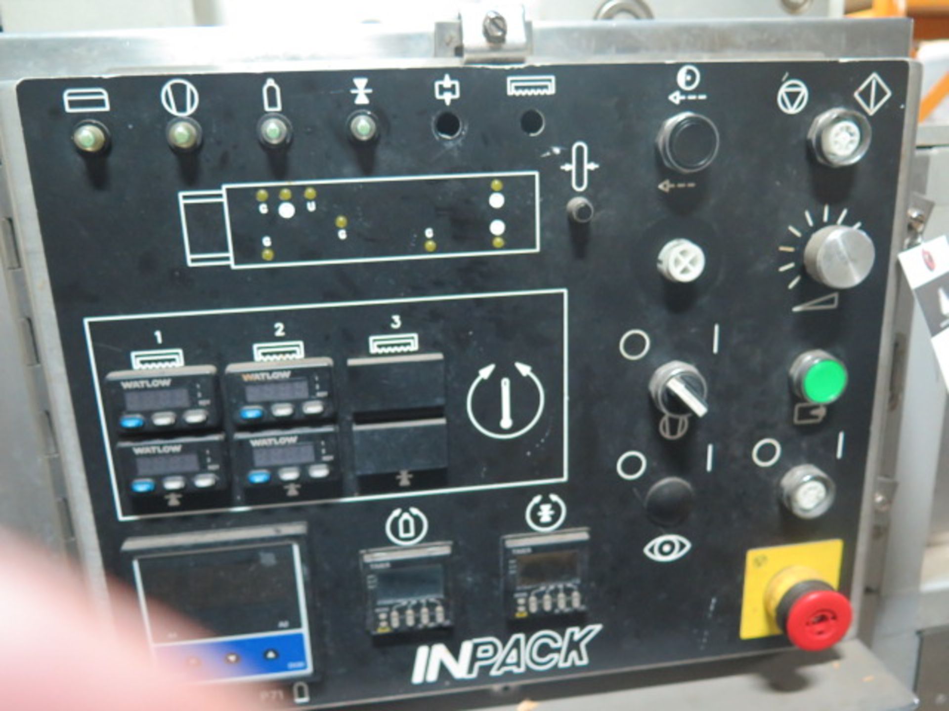 Reiser Ross / InPack A20 mdl. PXG-2 Tray Sealer (Film Cover) Machine w/ 18” Cap, Digital Controls, - Image 6 of 7