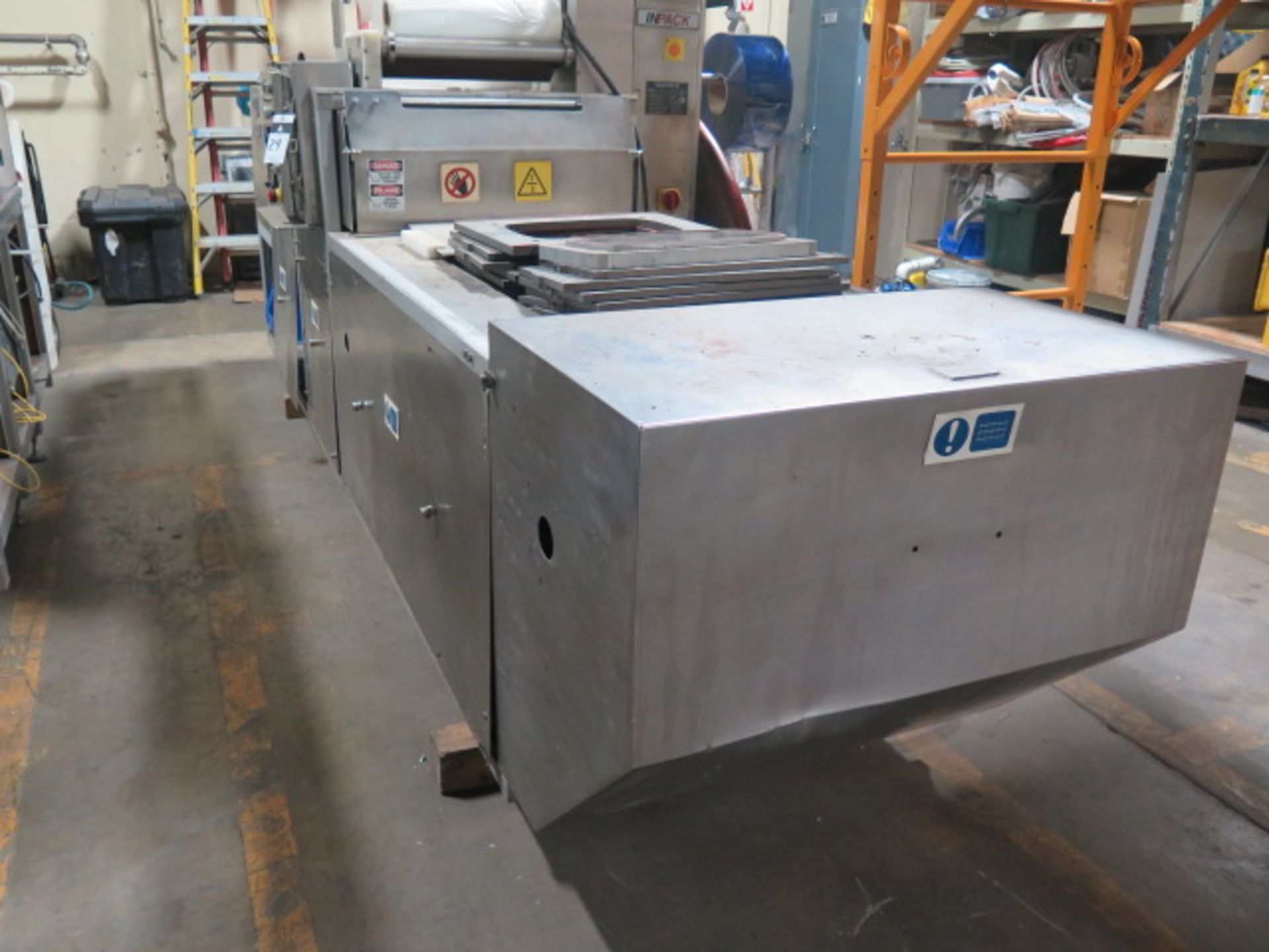 Reiser Ross / InPack A20 mdl. PXG-2 Tray Sealer (Film Cover) Machine w/ 18” Cap, Digital Controls, - Image 2 of 7