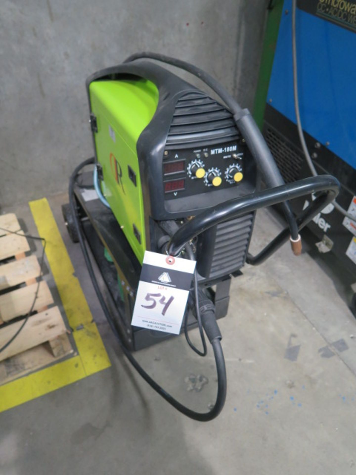 CIR mdl. MTM-180M MIG/TIG/Stick Welding Power Source w/ Cart