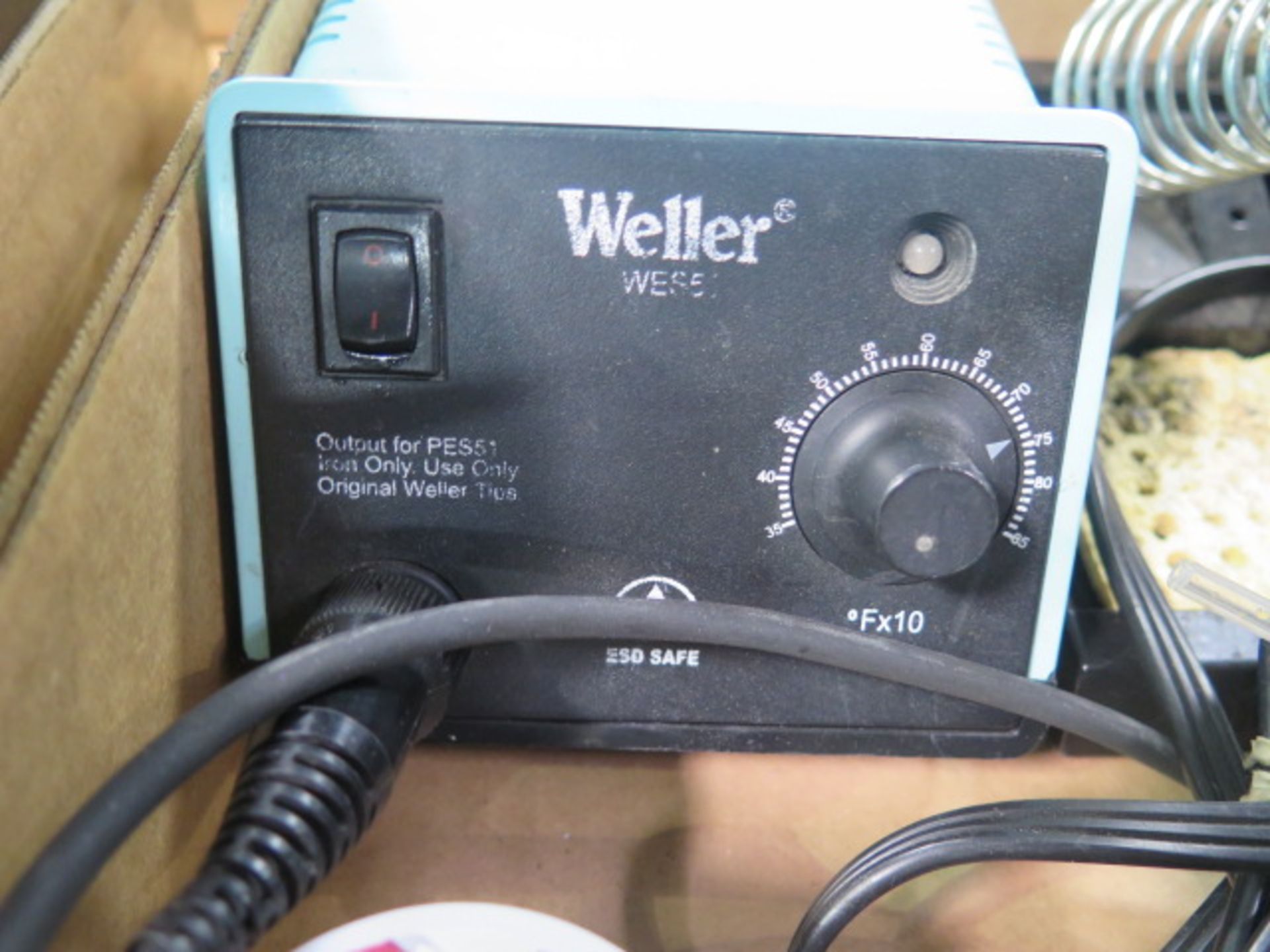 Weller WES51 Soldering Stations (2) - Image 3 of 3