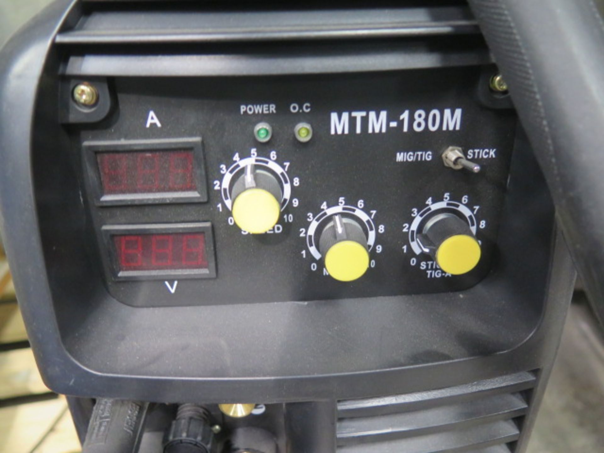 CIR mdl. MTM-180M MIG/TIG/Stick Welding Power Source w/ Cart - Image 3 of 4