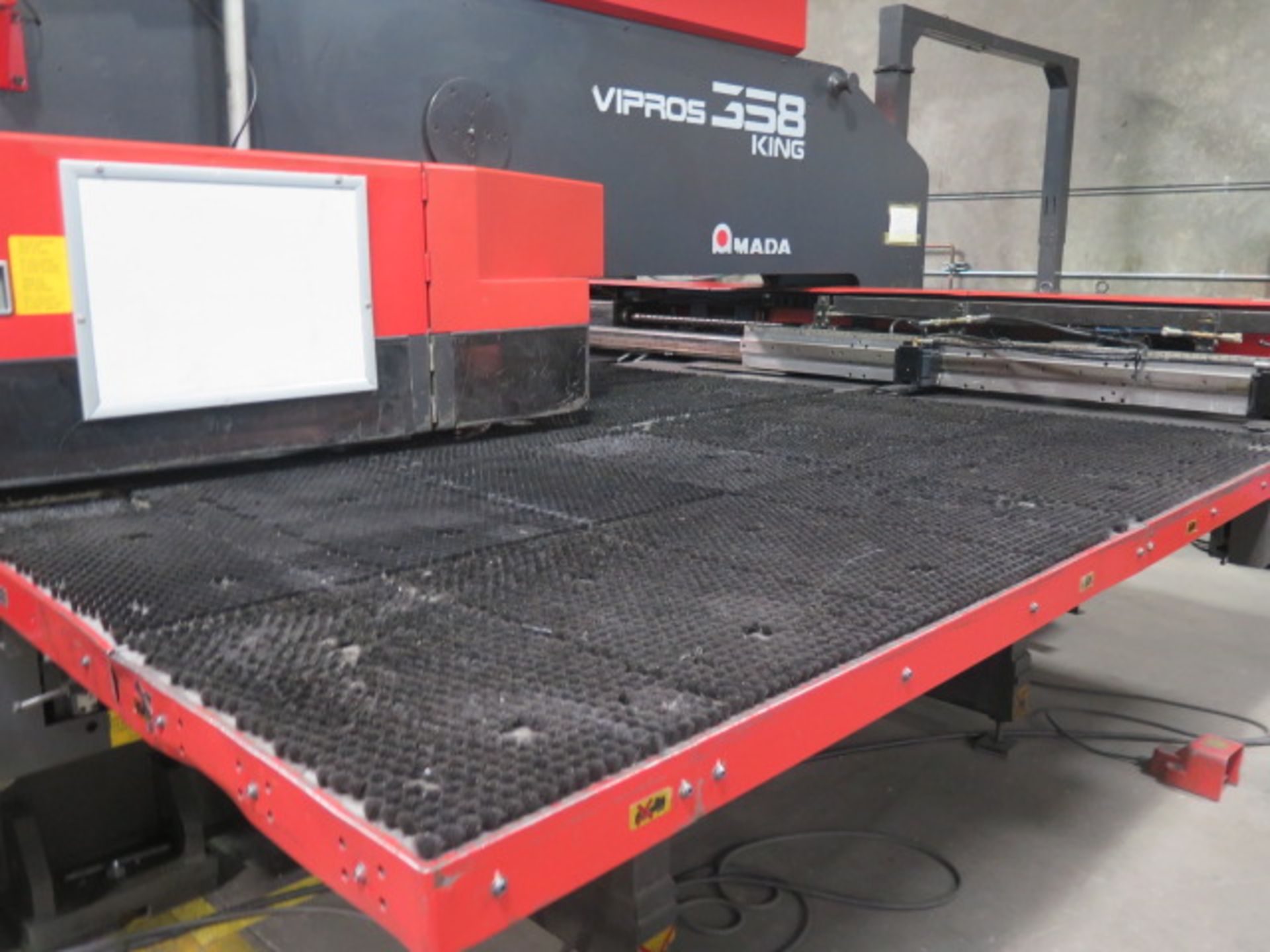 1998 Amada VIPROS 358 King 30 Ton 58-Station CNC Turret Punch Press s/n 35840011 (Recently Factory - Image 3 of 16