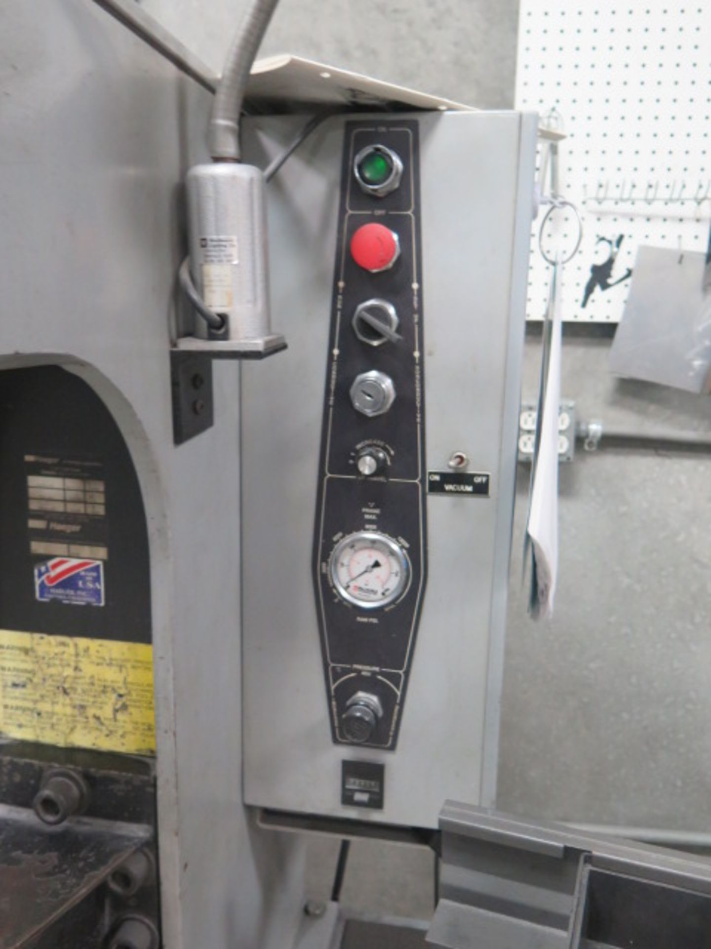 Haeger HP6-C-2 6 Ton x 18” Hardware Insertion Press s/n 519 w/ Protech Systems “Checkmate” Die - Image 7 of 10