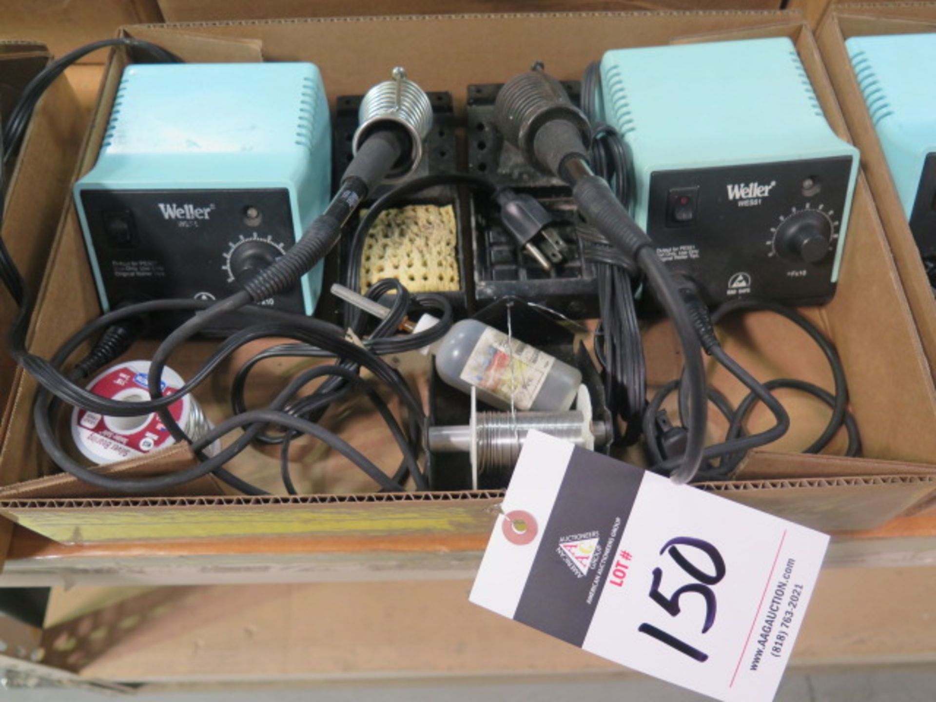 Weller WES51 Soldering Stations (2)