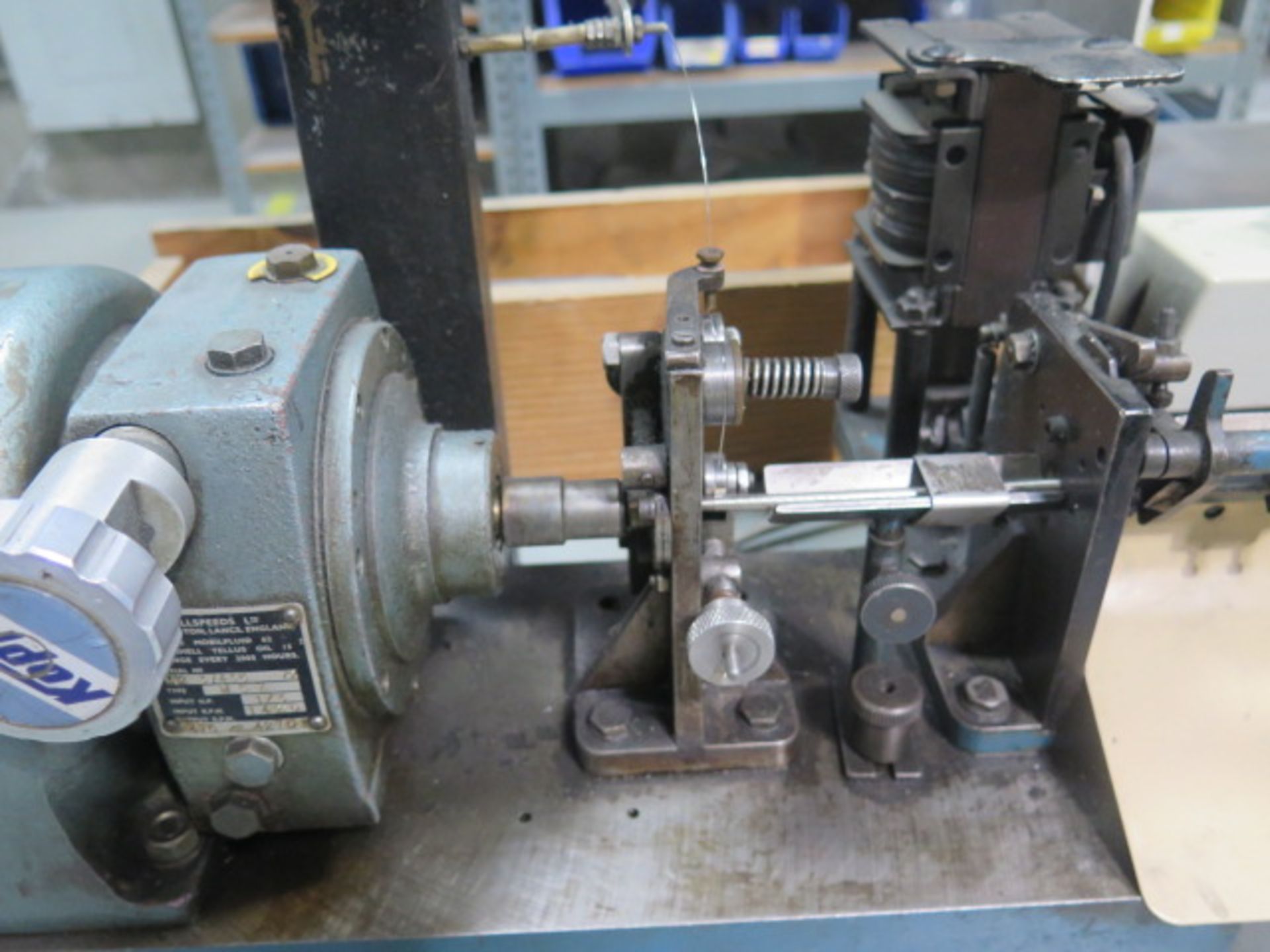 Frank Whitelegg mdl. JNL105 Wire Working / Winding Machine s/n 2-73 - Image 3 of 5