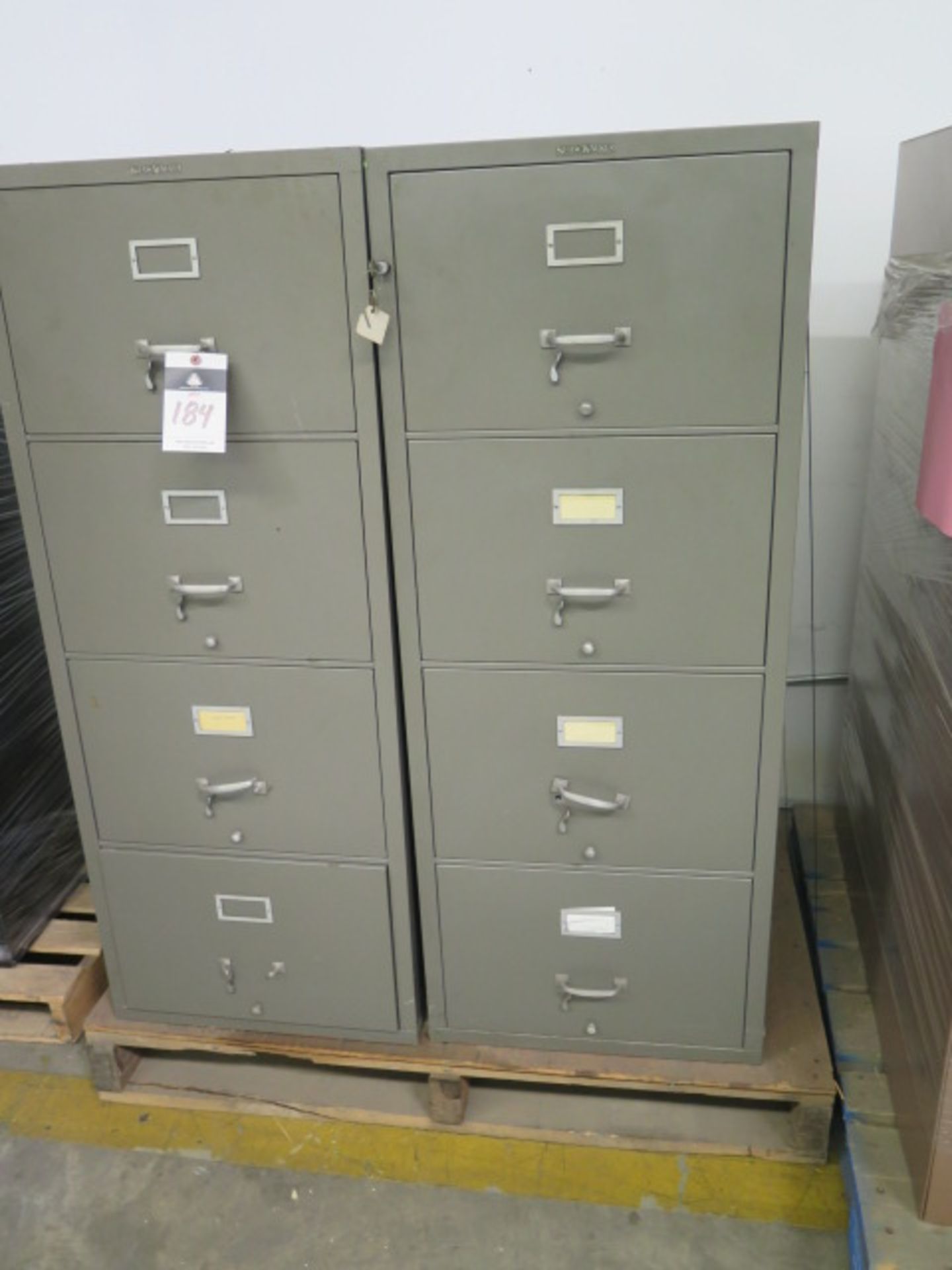 Fireproof File Cabinets (4) - Image 2 of 4