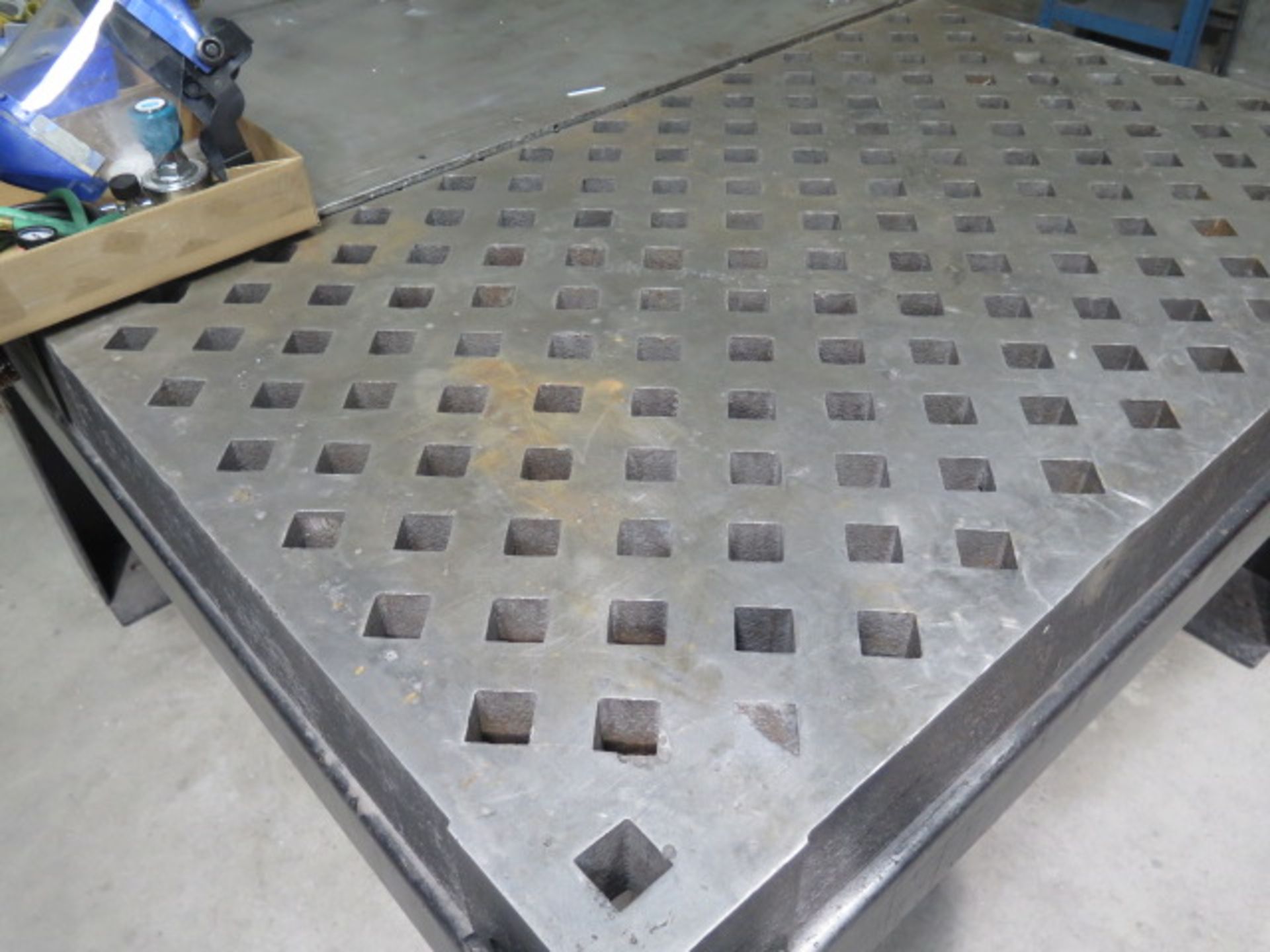 60” x 60” Acorn Style Fabrication Table - Image 3 of 4