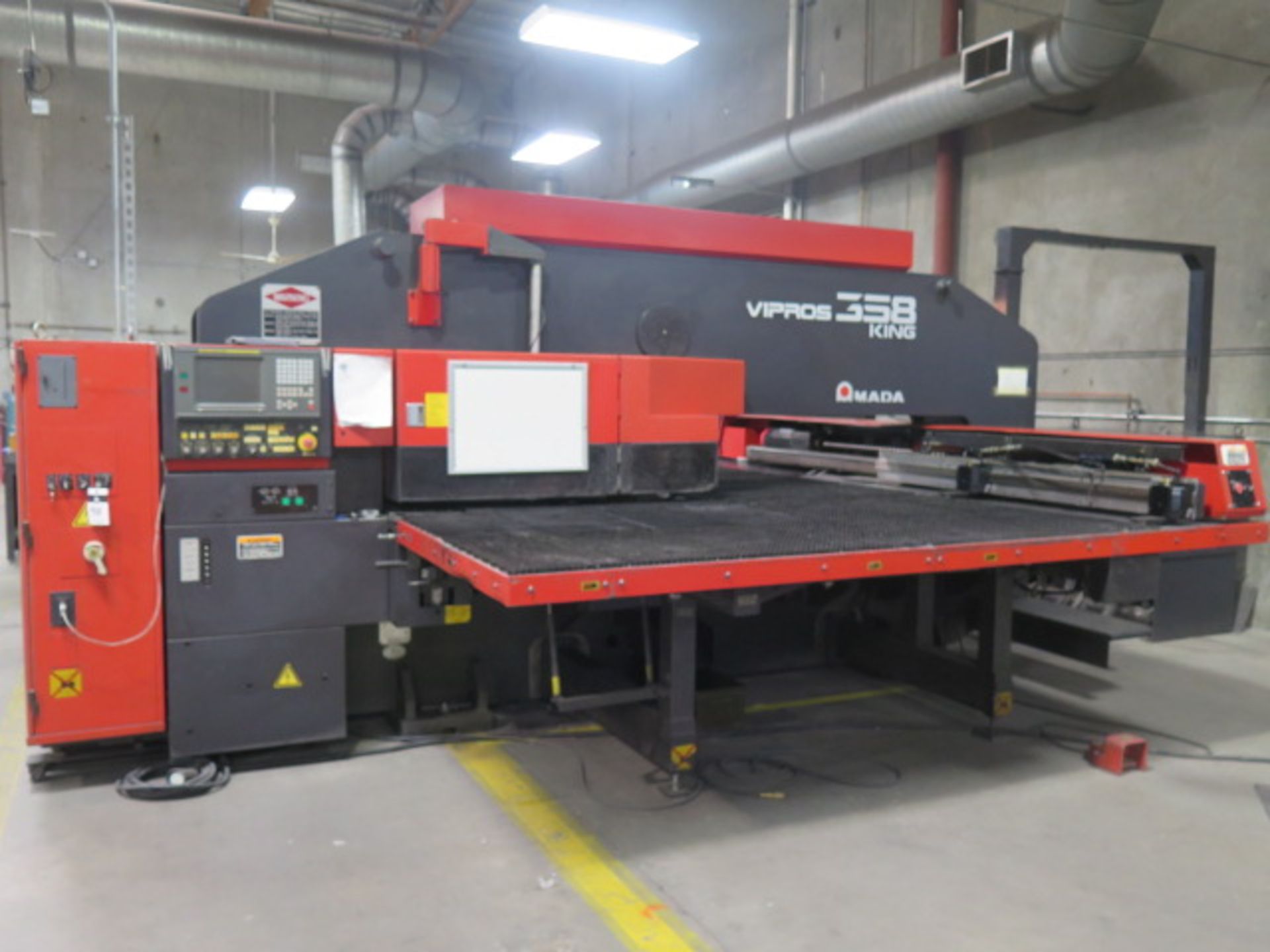 1998 Amada VIPROS 358 King 30 Ton 58-Station CNC Turret Punch Press s/n 35840011 (Recently Factory - Image 2 of 16