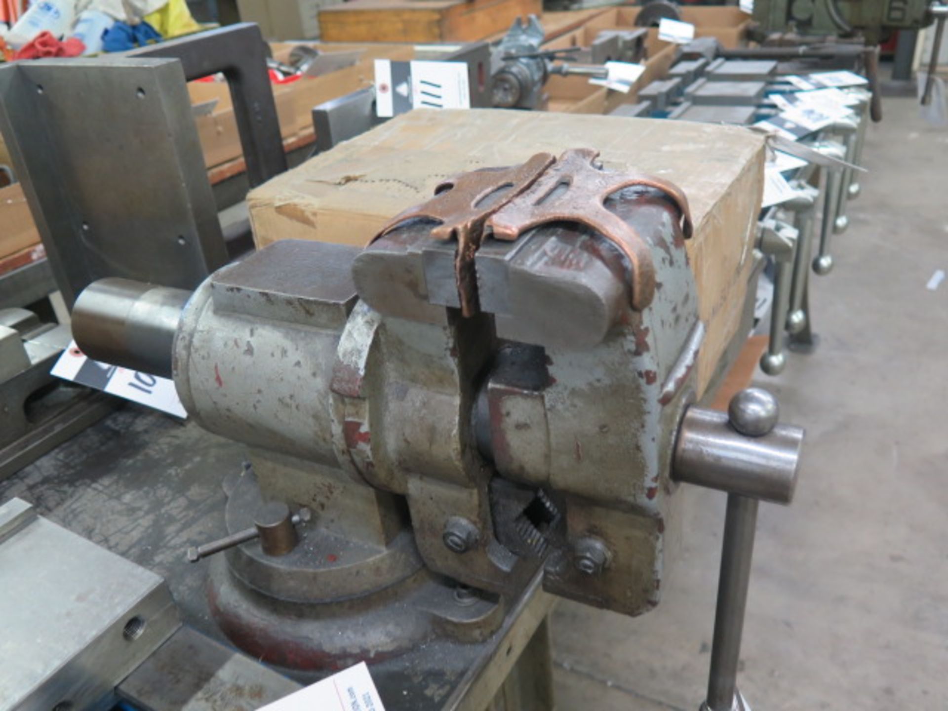 5" Bench Vise w/ Work Bench - Image 2 of 2
